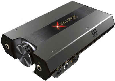 Creative Sound BlasterX G6 7.1 HD-USB-DAC-Verstärker-Soundkarte Soundkarte
