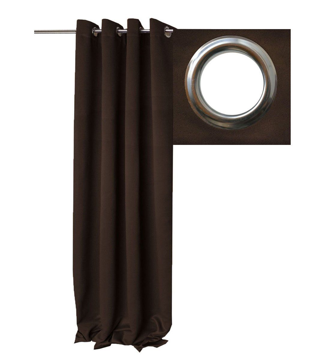 Brilliant Vorhang Verdunkelung Vorhang ÖSEN 140x145 günstig online kaufen