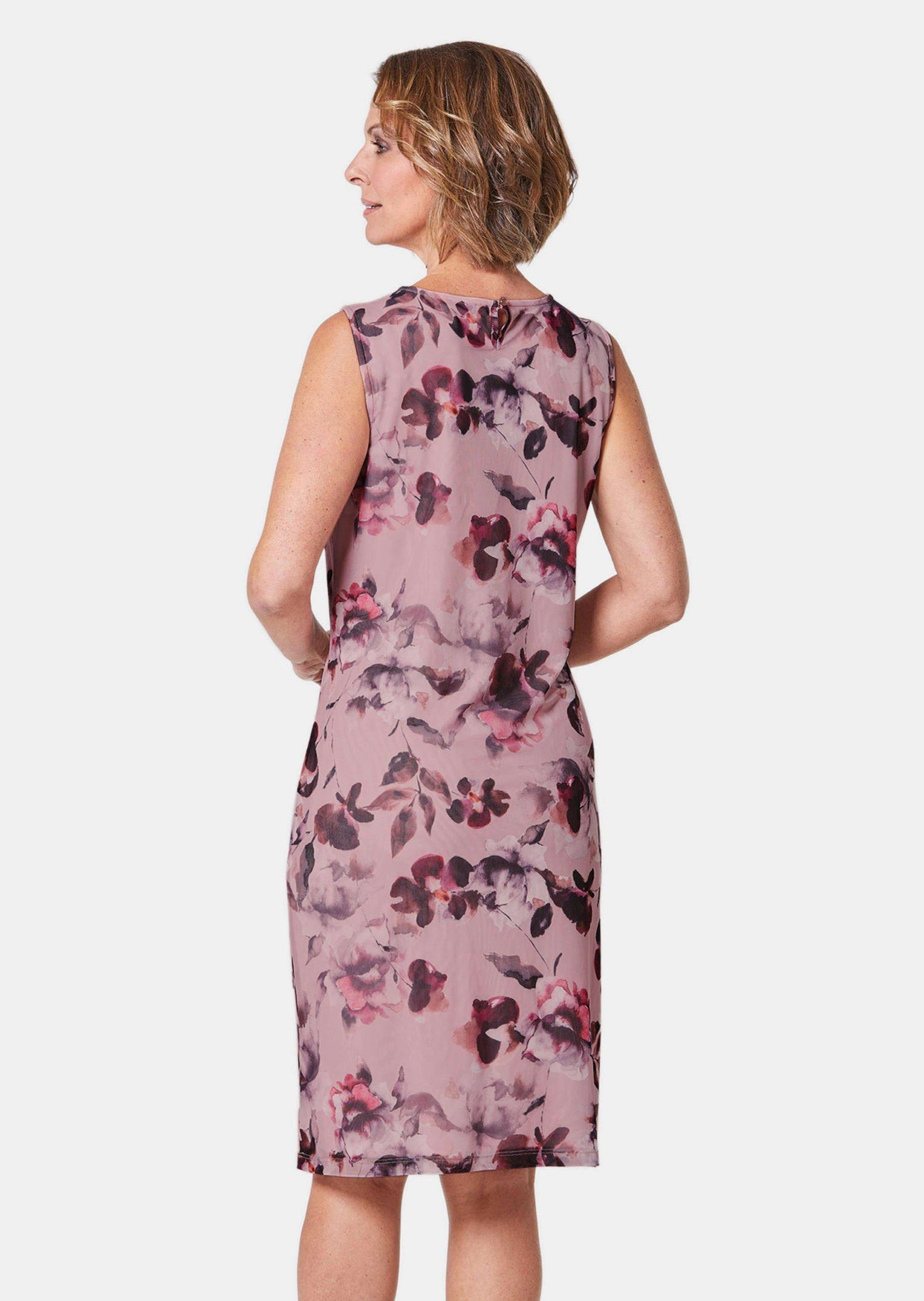 GOLDNER Abendkleid Elegantes Kleid aus weichem Mesh