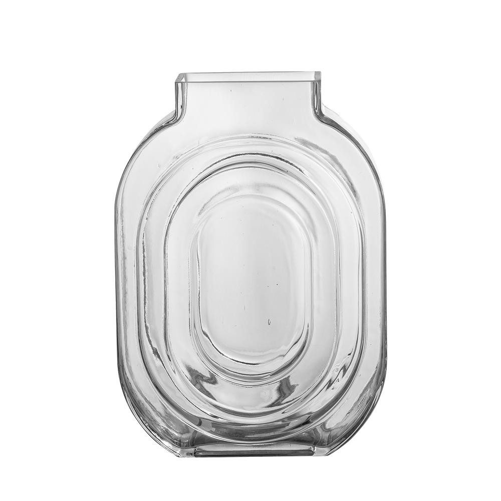 Bloomingville Tischvase Rafi Vase Klar Glas, Blumenvase Dekovase 25 cm