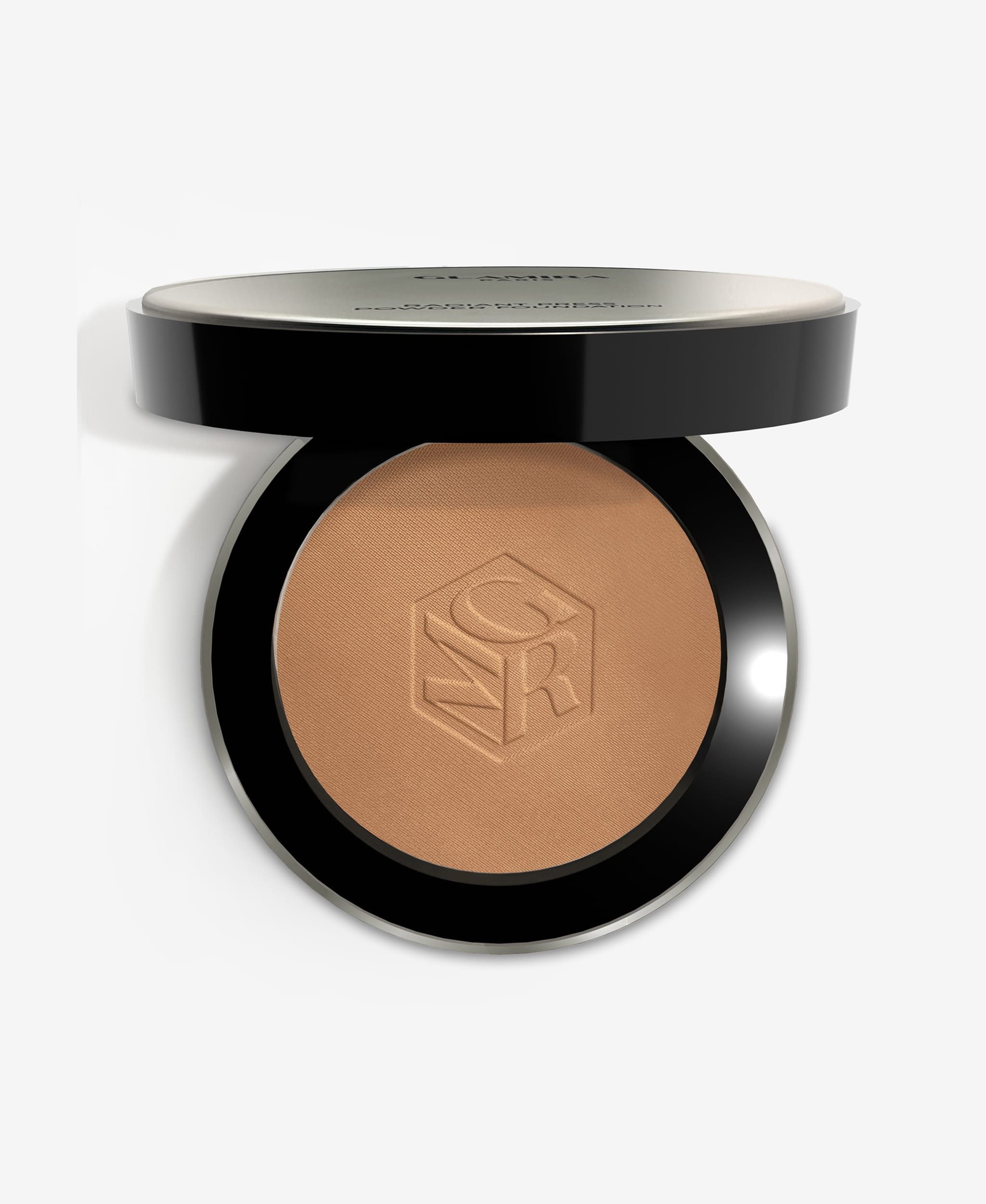 GLAMIRA Foundation Strahlende Kompakte Puder-Foundation #2, 1-tlg., ultra-mattes, weichzeichnendes Finish