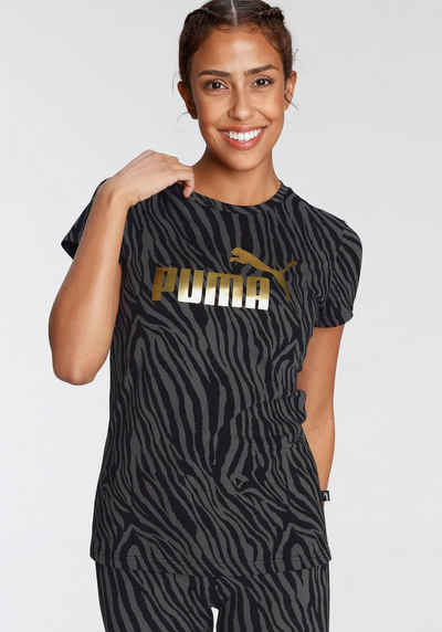 PUMA T-Shirt »ESS+ Tiger AOP Tee«