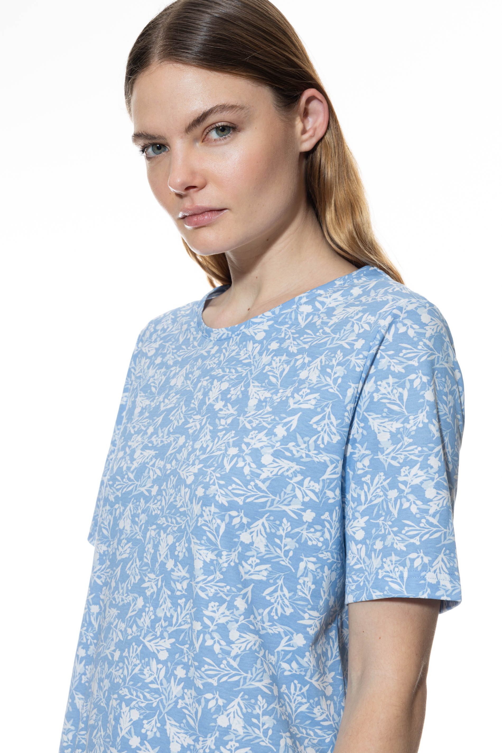 Mey Nachthemd FLOWER MEADOW Floraler Print – Bild 3 von 4