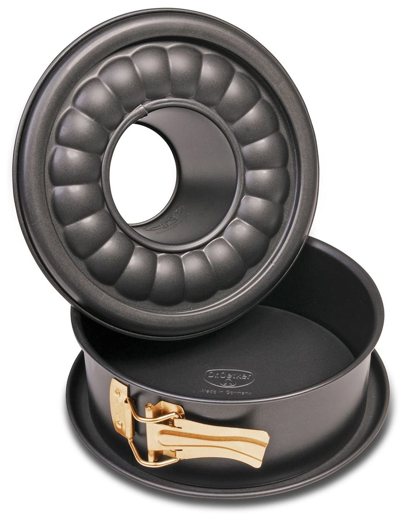 Springform Dr. Oetker - Back-Freude Spring- Rund- Back- Form 18cm Flach- und
