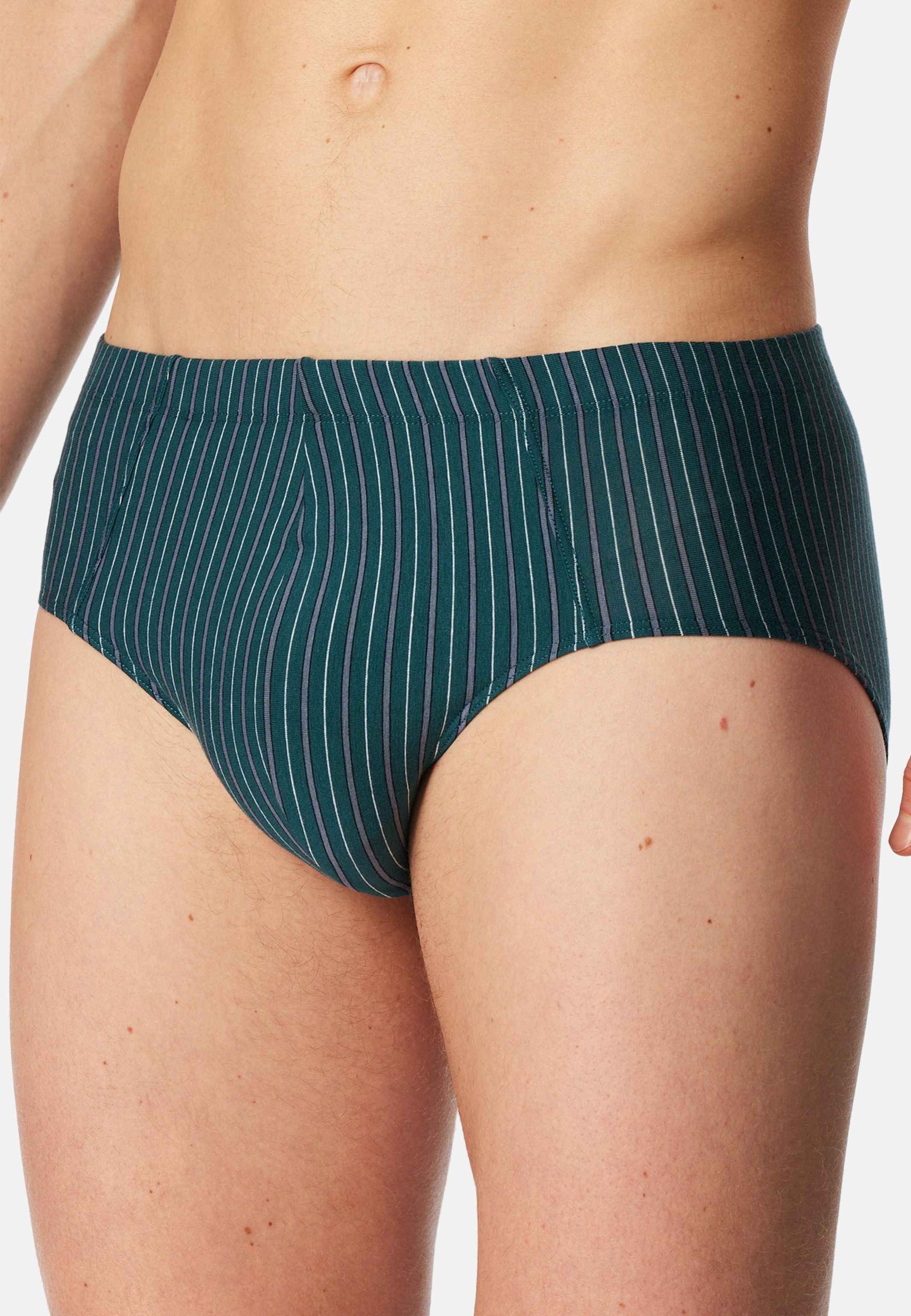 Schiesser Slip 6er Pack 95/5 Essentials - Organic Cotton (Spar-Set, 6-St) Mini Slip / Unterhose - Baumwolle - ohne Eingriff - Atmungsaktiv