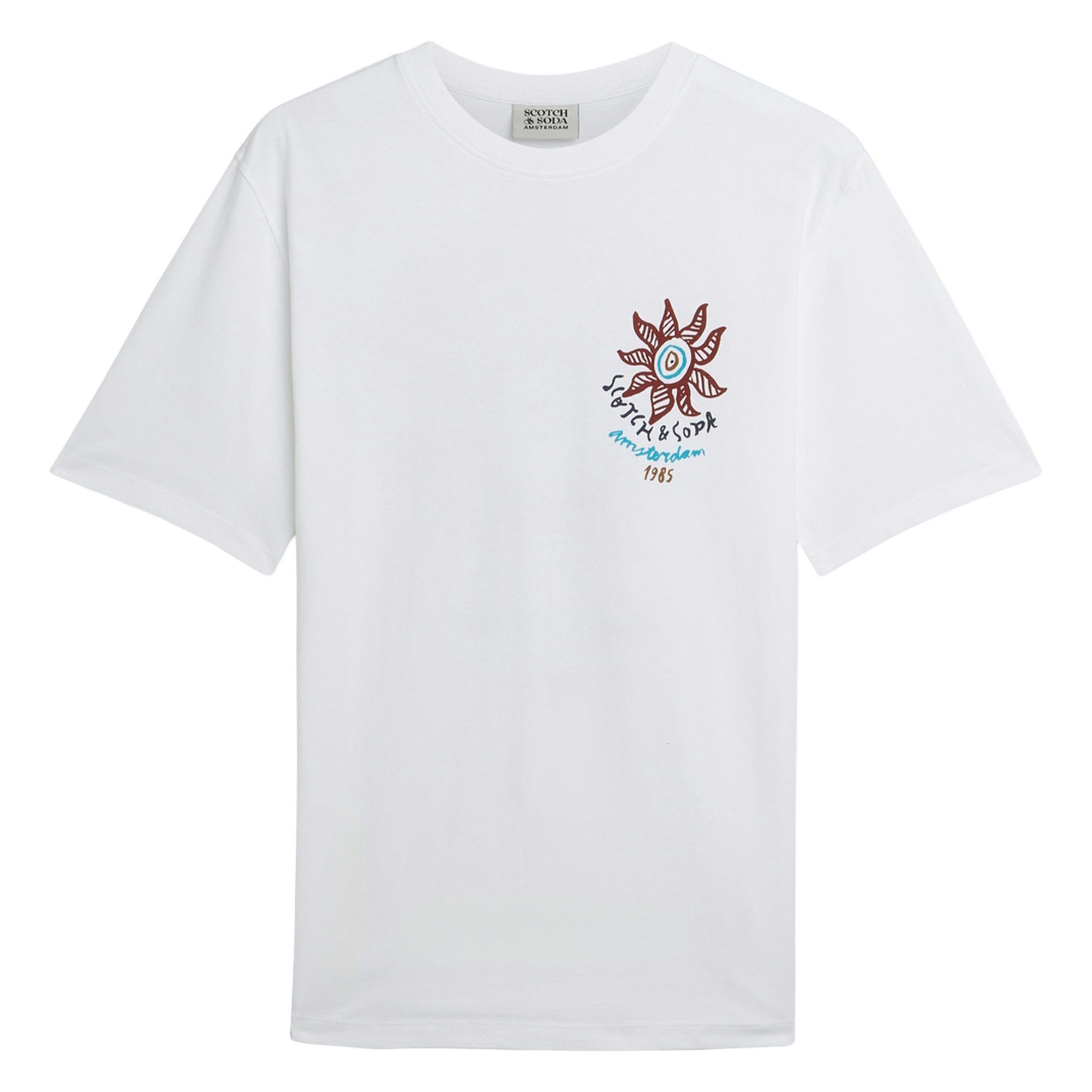 Scotch & Soda T-Shirt Herren T-Shirt 1er Pack Baumwolle (Packung, 1er Pack) günstig online kaufen