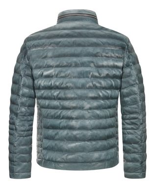 Milestone Lederjacke MSCavallino leichte Steppjacke aus feinem Lammleder