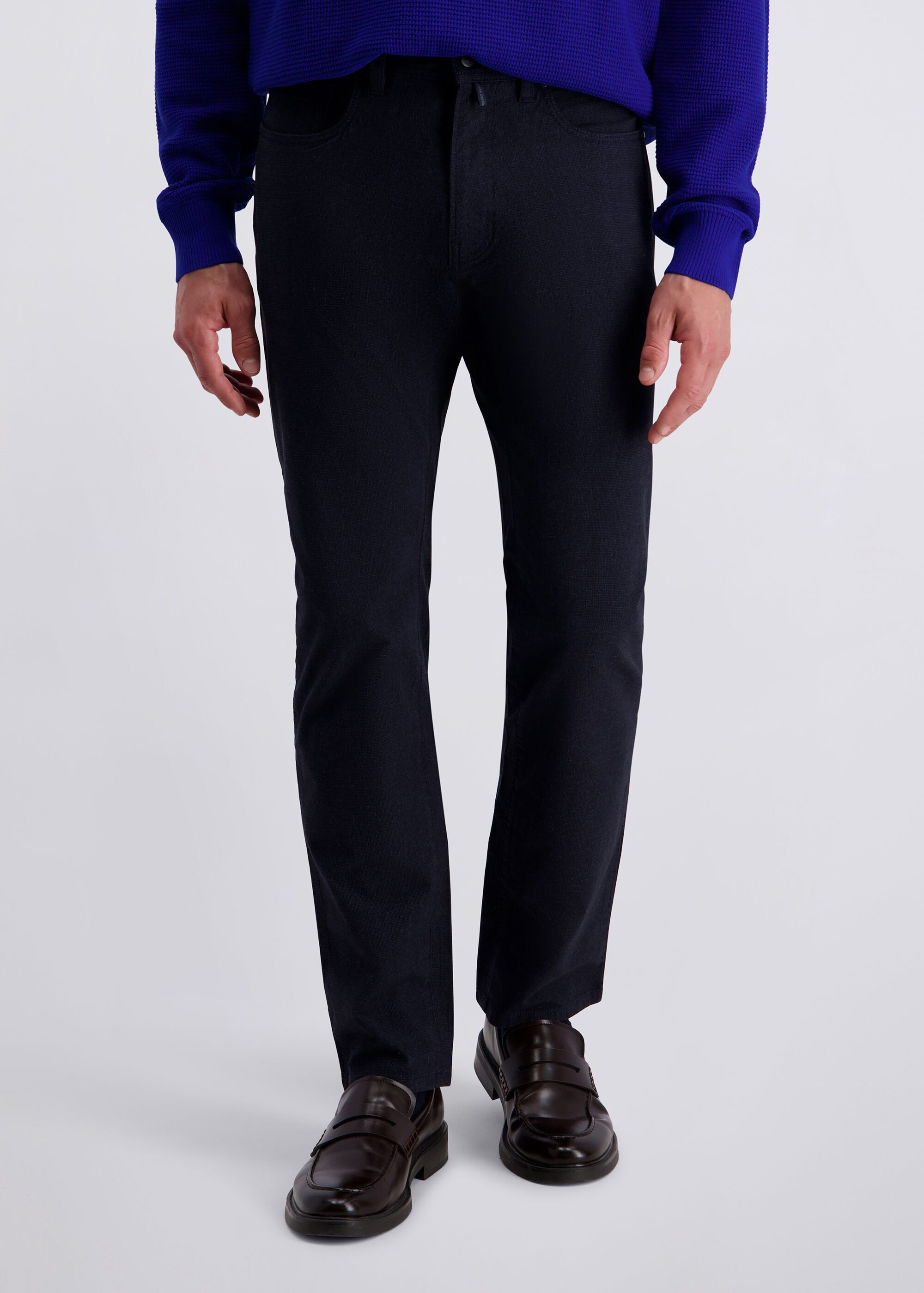 Pierre Cardin Chinohose Lyon (1-tlg) Mühelose Eleganz