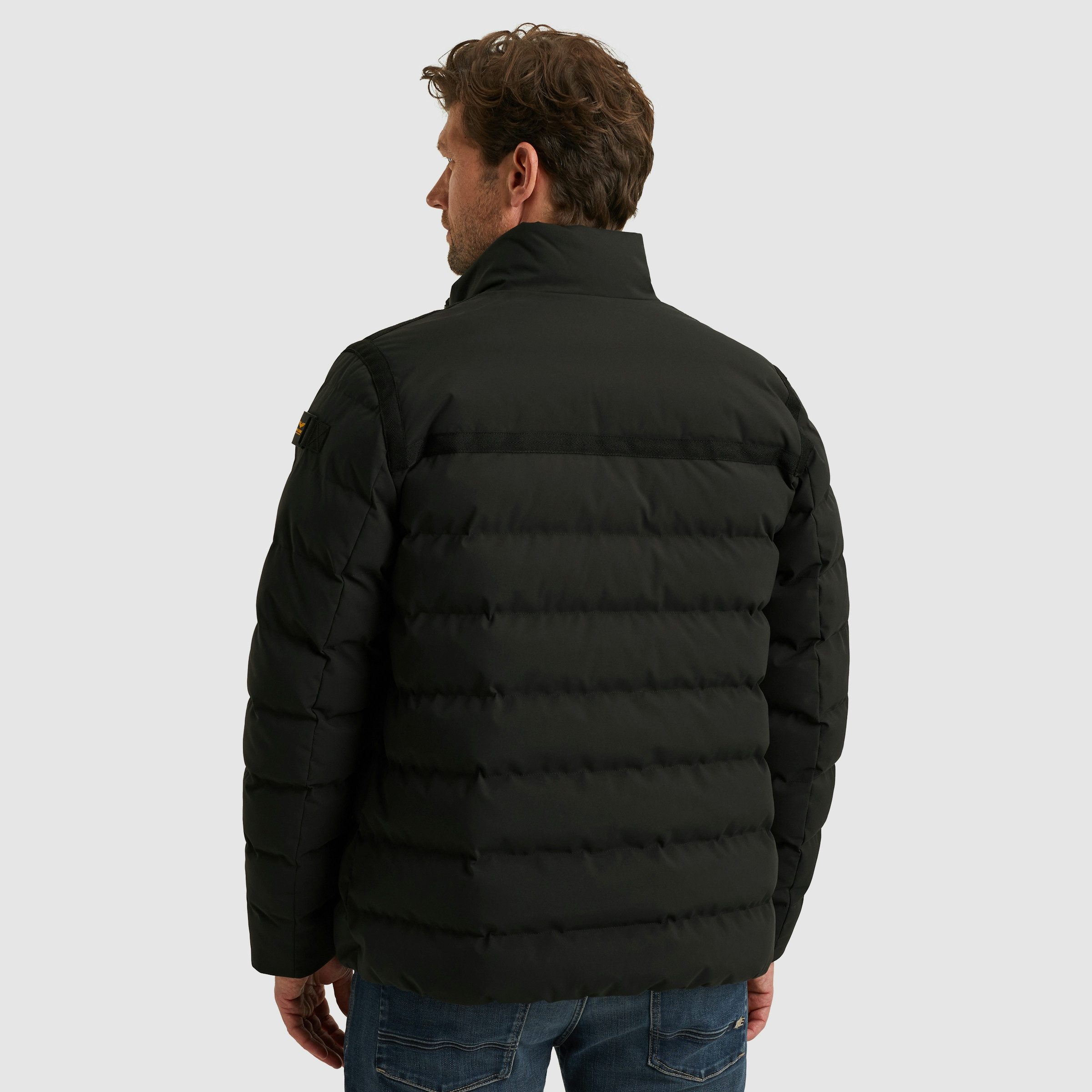 PME LEGEND Steppjacke FREIGHTYET Seitliche Eingriff- und Innentasche mit Reißverschluss