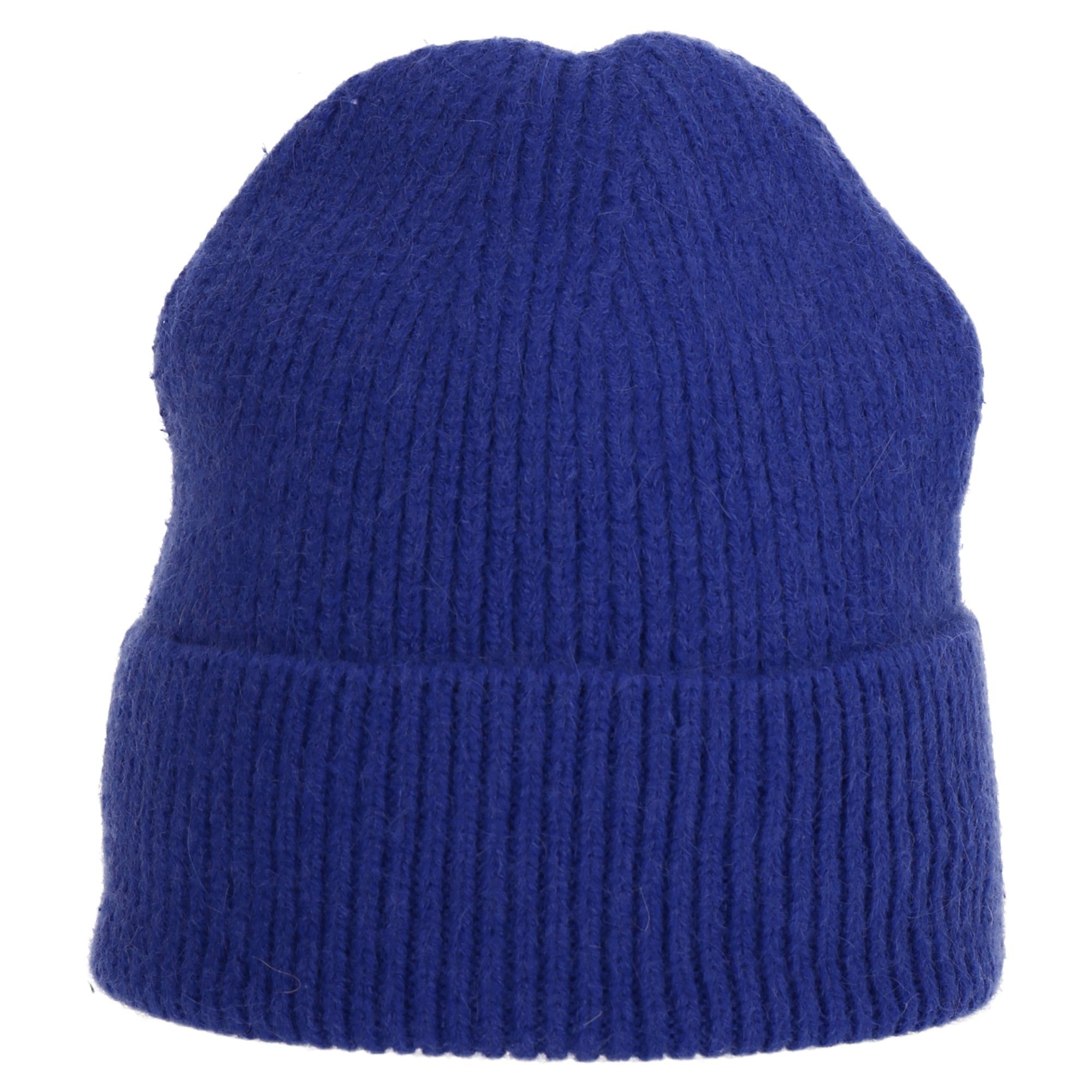 cofi1453 Strickmütze Wintermütze weicher Warmer Grobstrick