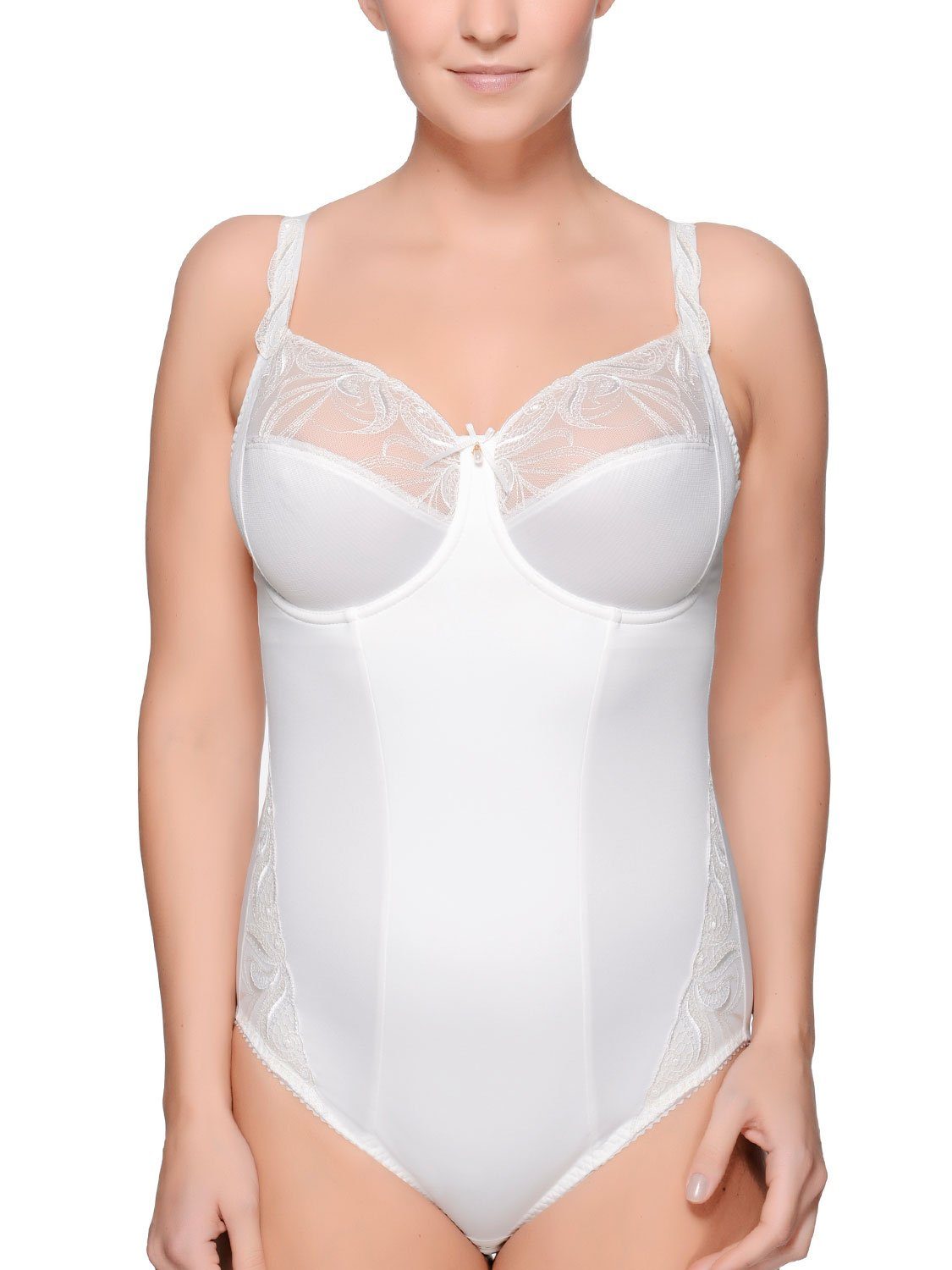 Ulla Dessous Body Body mit Bügel Carmen (Stück, 1-tlg) formendes Vorderfutter ecru