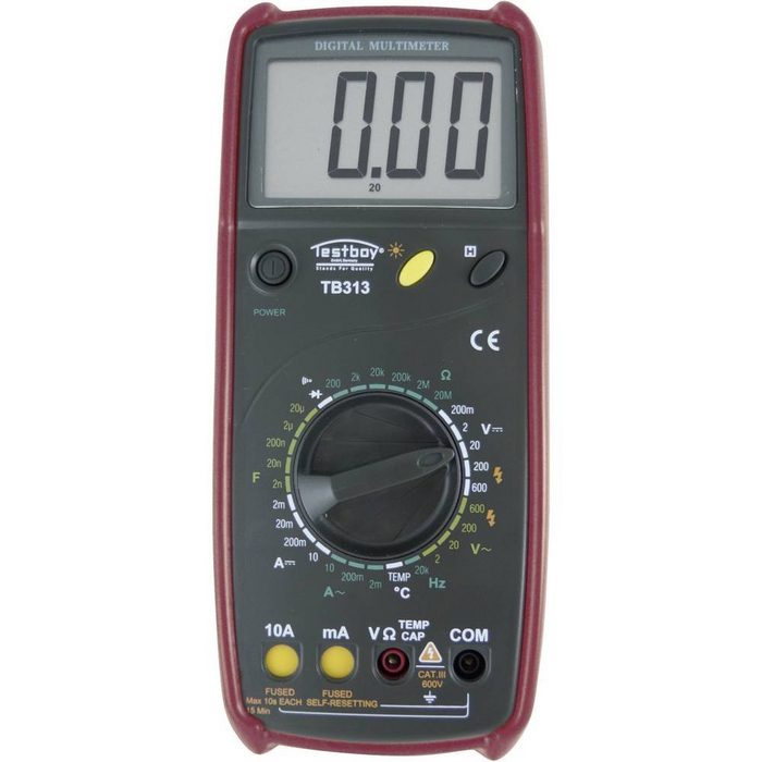 Testboy Multimeter Digital Multimeter mit Spannungssensor Werksstandard (ohne Zertifikat) JN12359