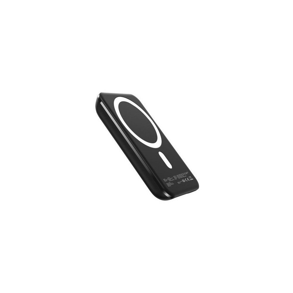XLAYER XLayer MagFix Pro Powerbank schwarz für iPhone Wireless Charger (Powerbank, MagSafe kompatibel, 15 Watt kabelloses Laden, Praktisch für iPhone Nutzer, kompakte Bauweise)