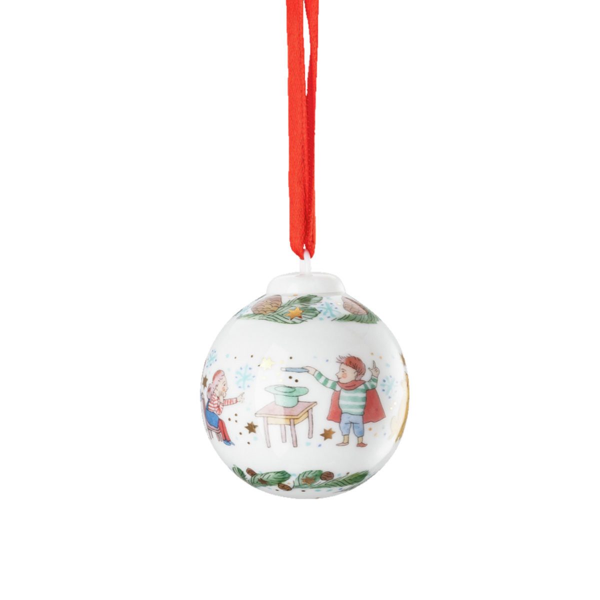 Hutschenreuther Weihnachtsbaumkugel Mini-Anhänger, 4,5 cm
