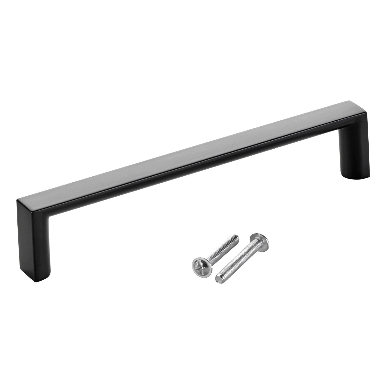 SO-TECH® Möbelgriff Bügelgriff Blackline XI schwarz matt - inkl. Schrauben (1-St), Schubladengriff Schrankgriff Bohrlochabstand (BA) 128 mm