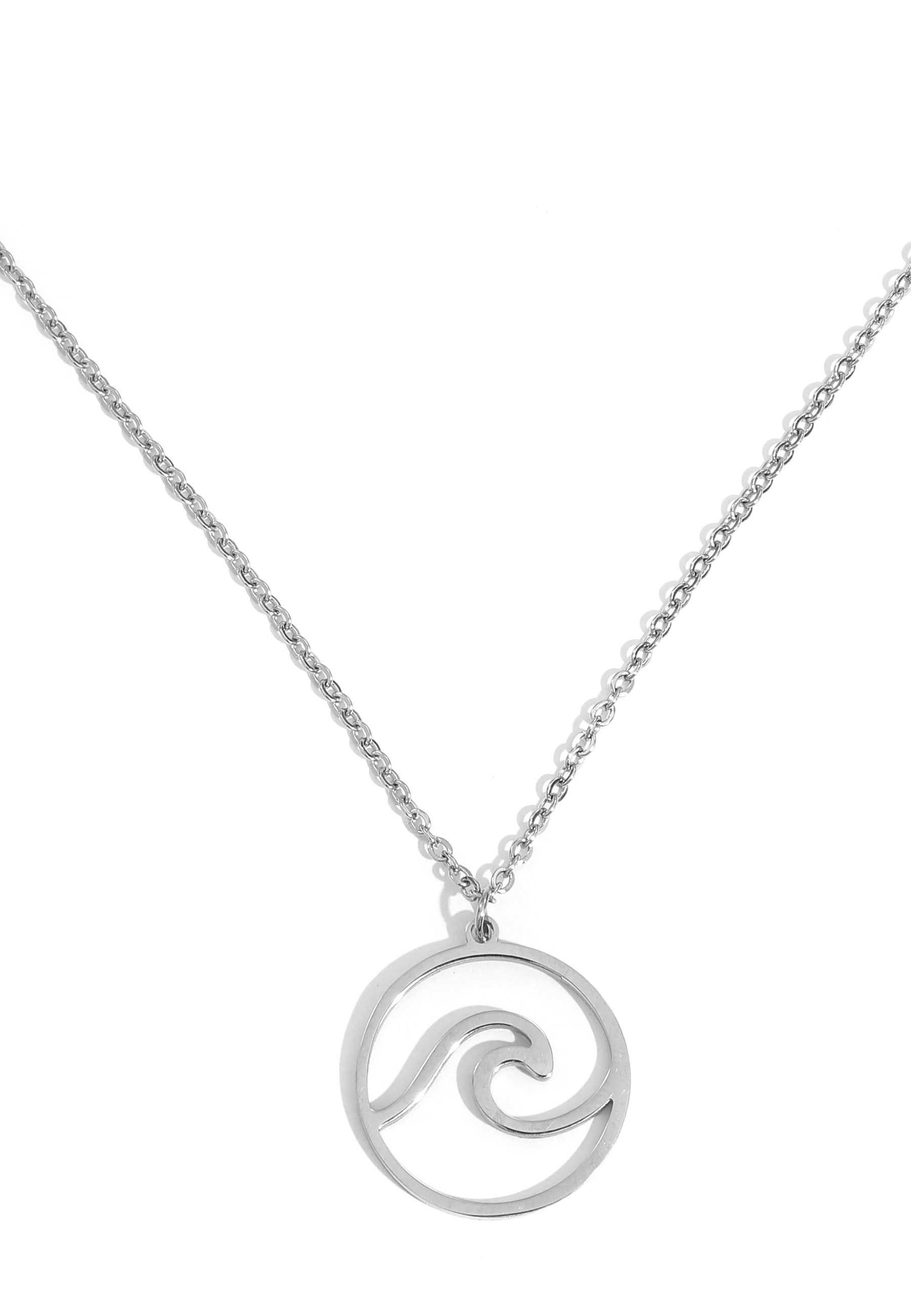 Edelstahlkette Edelstahl Welle Schmuck Halskette