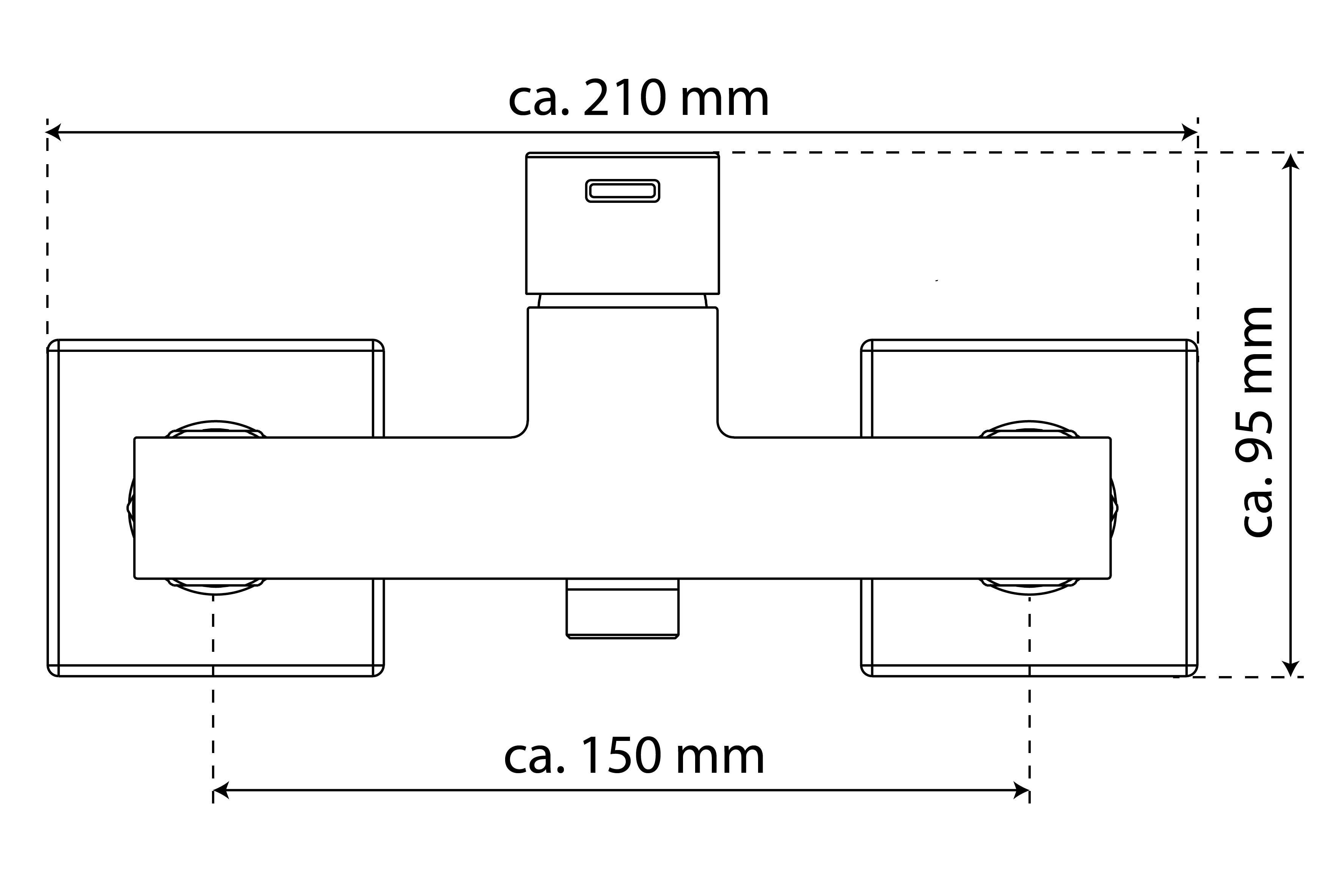 2 Duschsystem Schütte Strahlart(en), höhenverstellbar, Antikalk, wassersparend, GRENADA, Edelstahl