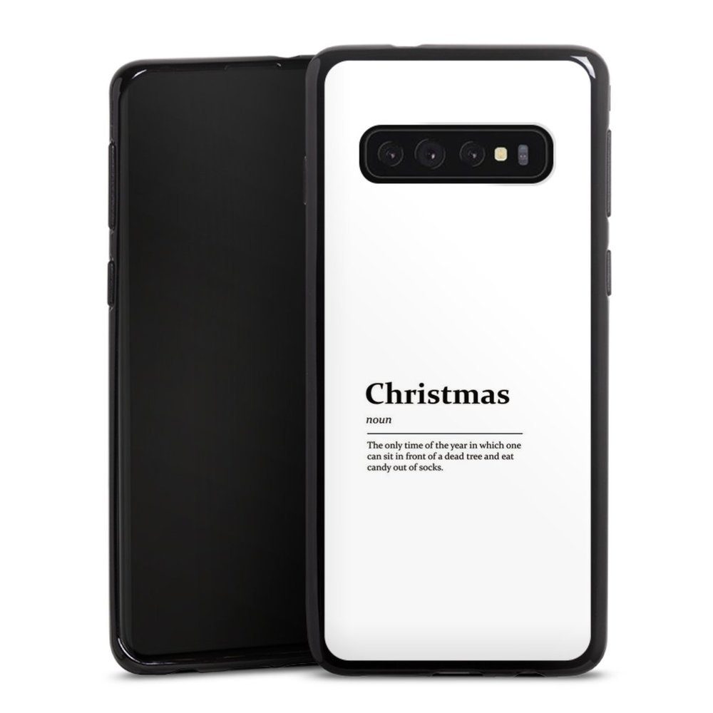 DeinDesign Handyhülle »Christmas Definition« Samsung Galaxy S10, Hülle