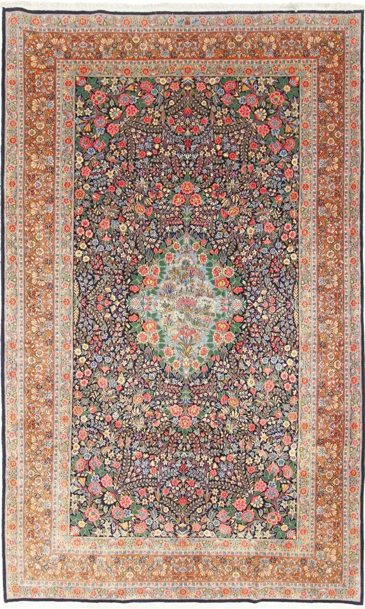 Orientteppich Kerman 199x336 Handgeknüpfter Orientteppich Perserteppich, Nain Höhe: 12 rechteckig, Trading, / mm
