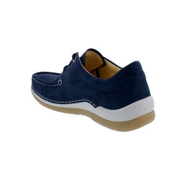 WOLKY Celebration Sneaker, Antique Nubuck, Denim, 0452511-820 Schnürschuh