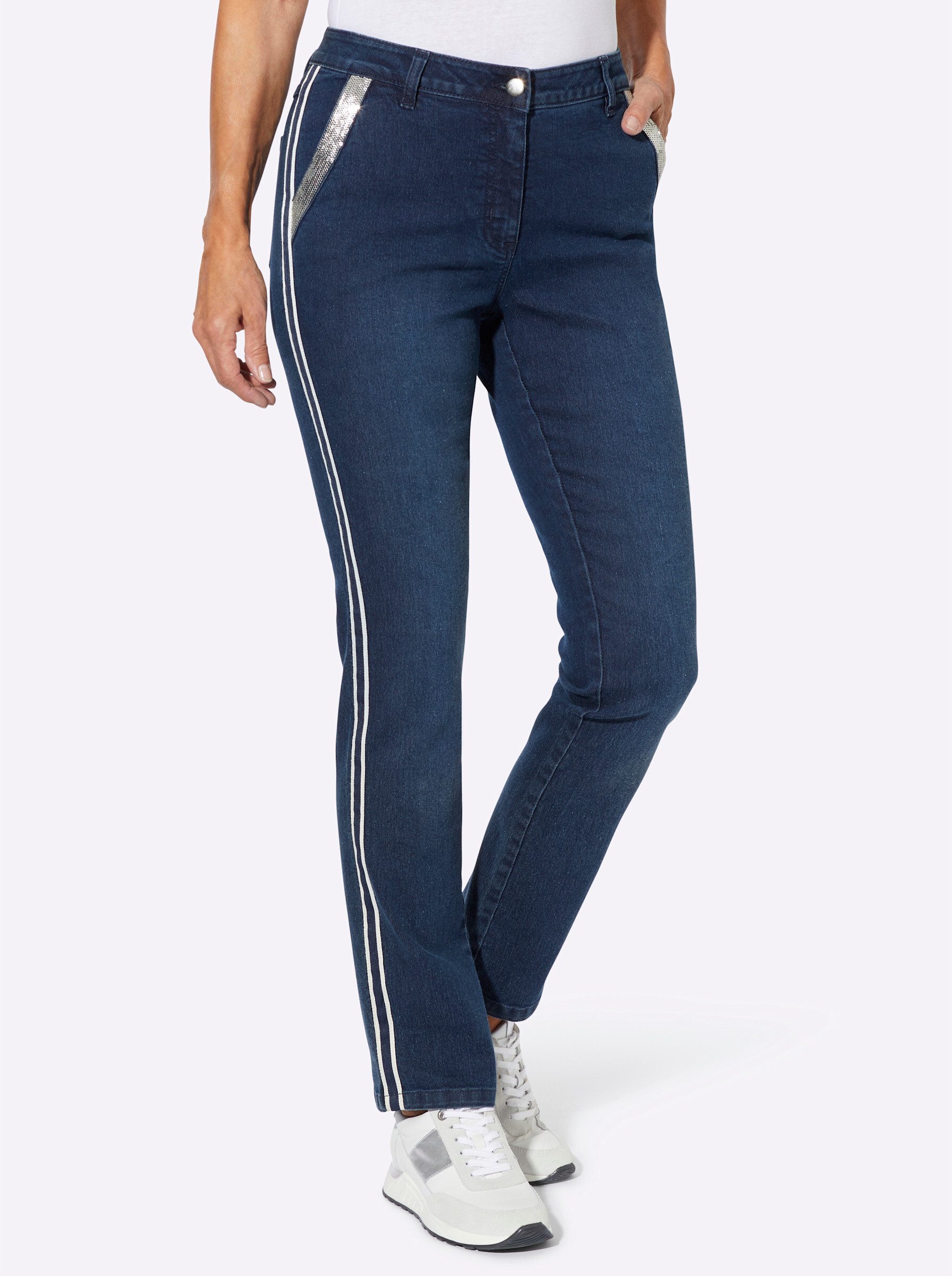 Sieh an! Bequeme Jeans Jeans komfortabel