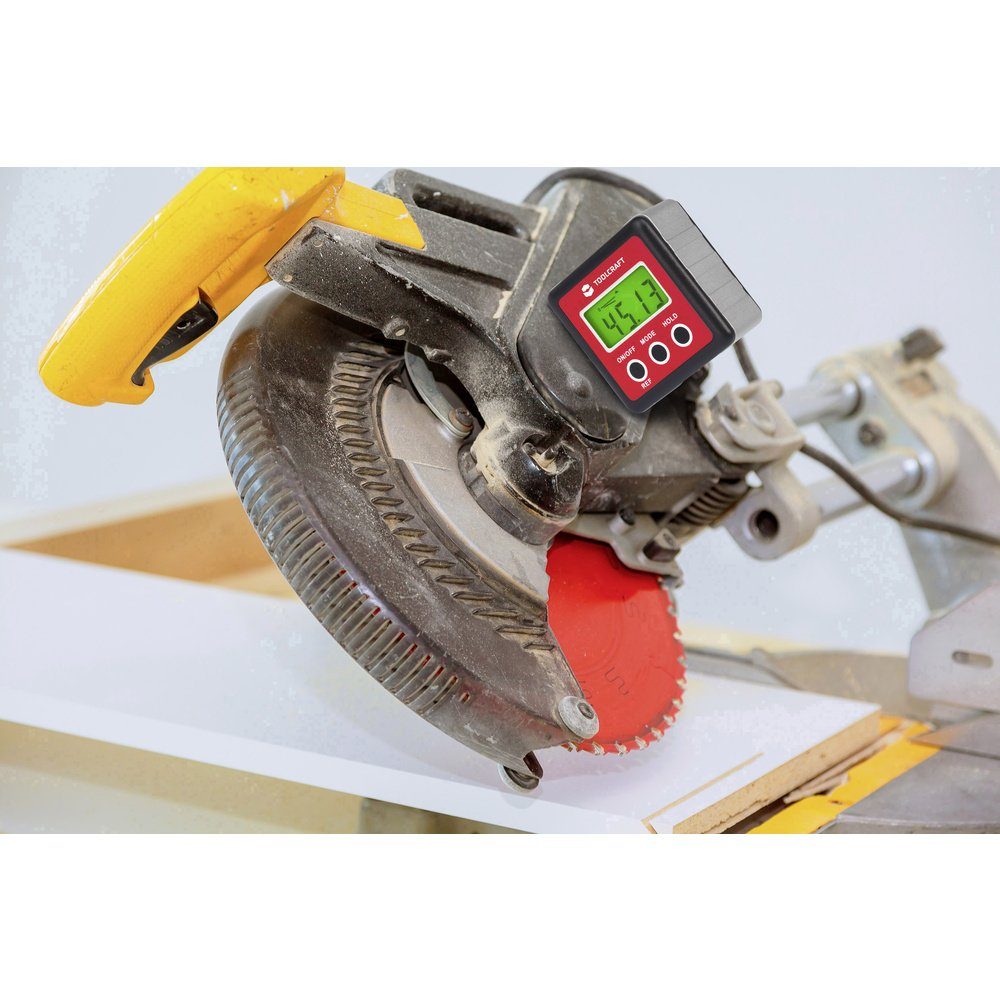 TOOLCRAFT Wasserwaage TOOLCRAFT TO-4988565 Digitale Wasserwaage mit Magnet 60 mm 360 ° 0.1, (TO-4988565) – Bild 4 von 4