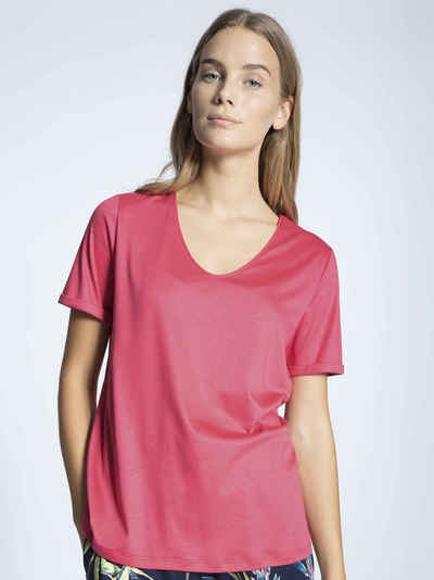 CALIDA Kurzarmshirt »T-Shirt, V-Neck« (1-tlg)