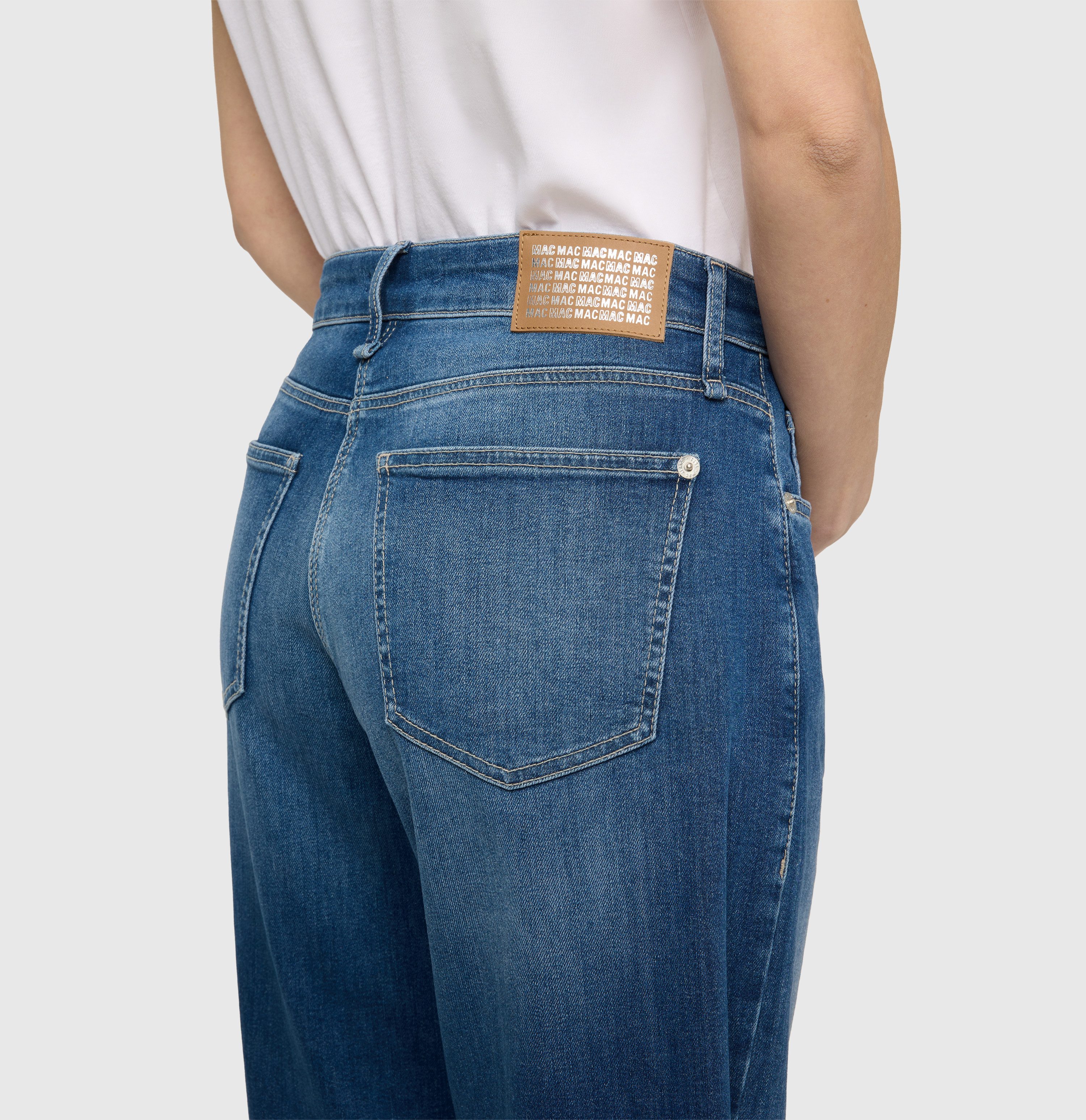 MAC Loose-fit-Jeans DANNI mit Stretch