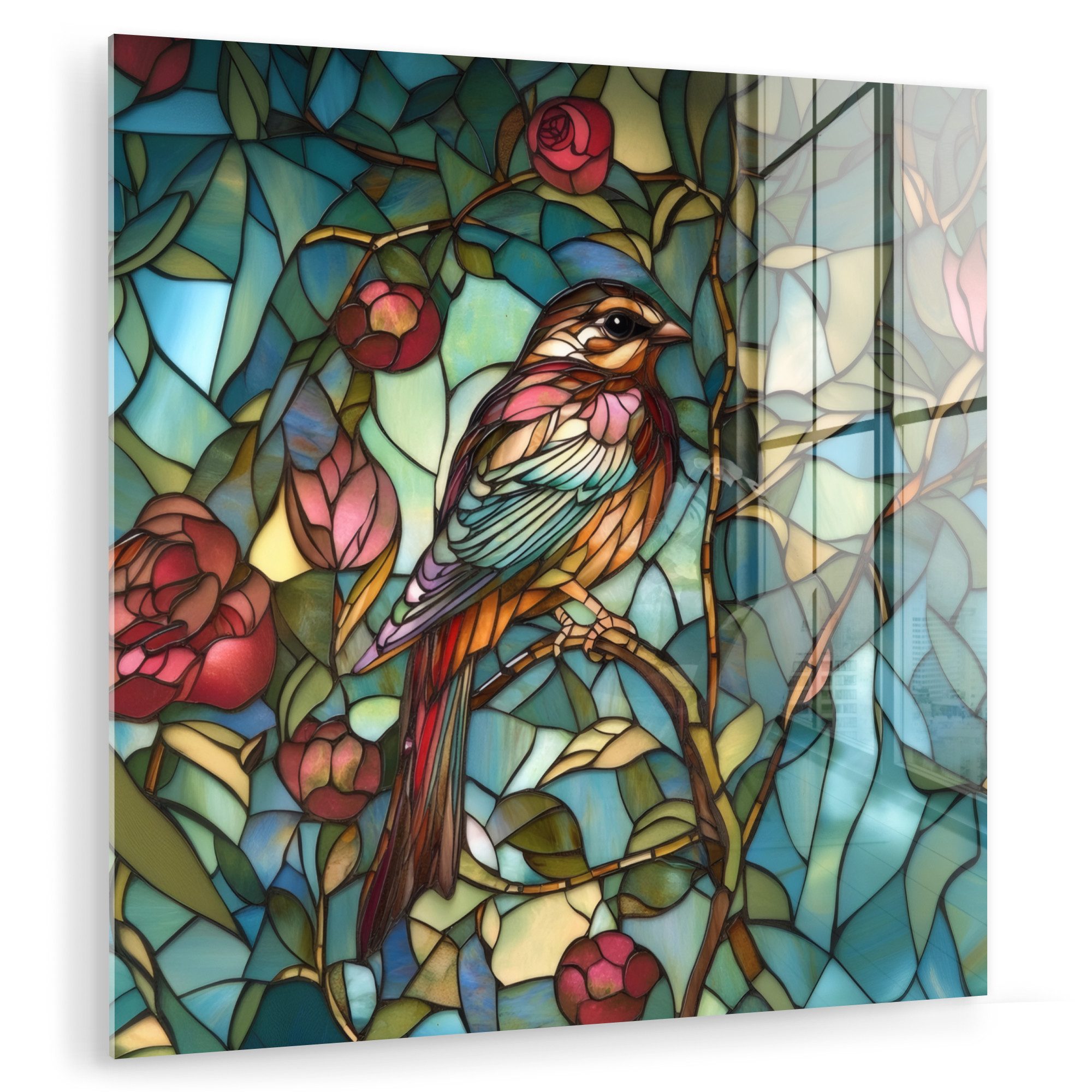 MuchoWow Acrylglasbild Vogel - Zweig - günstig online kaufen