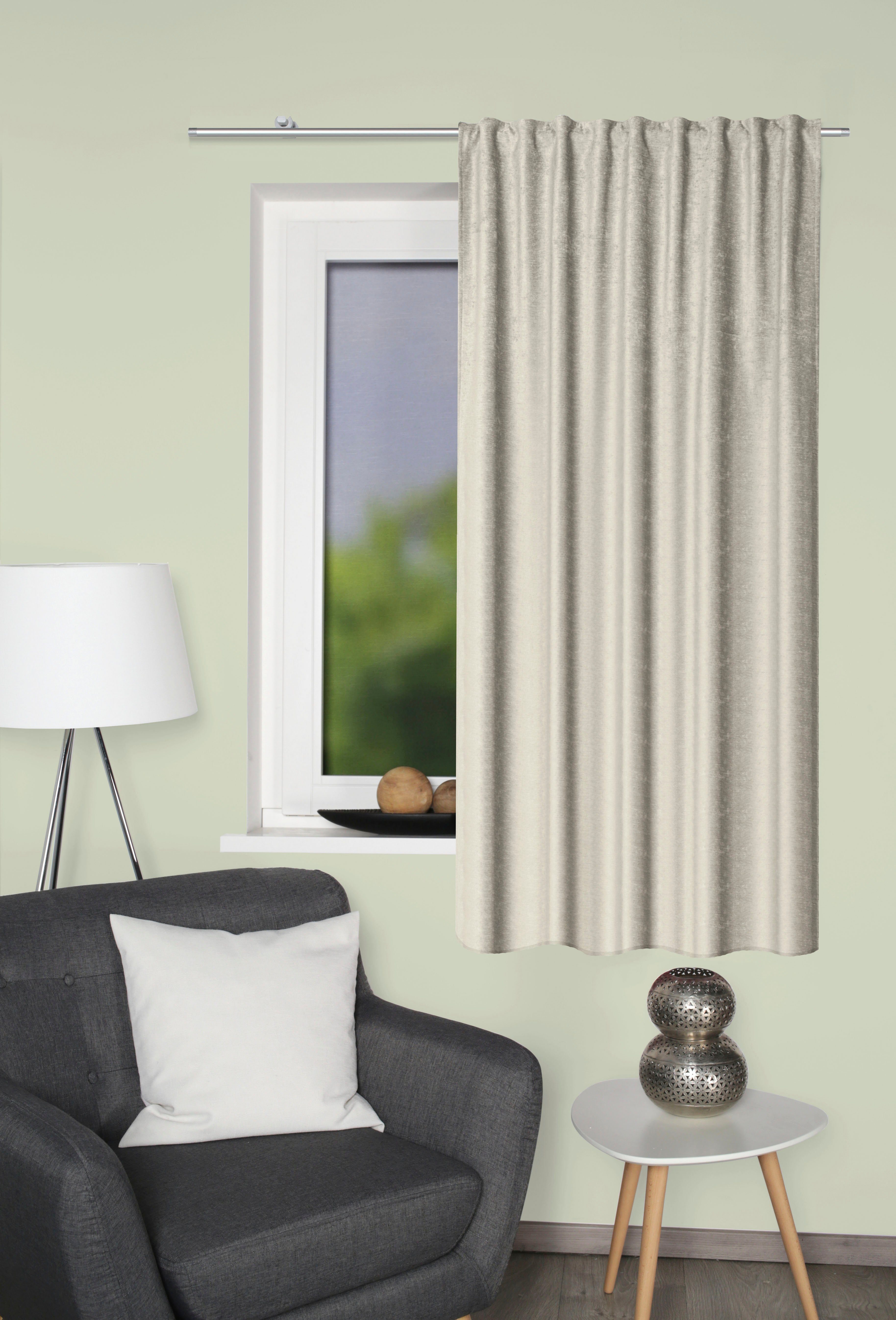 HOME WOHNIDEEN Vorhang THERMOCHENILLE, Multifunktionsband (1 günstig online kaufen