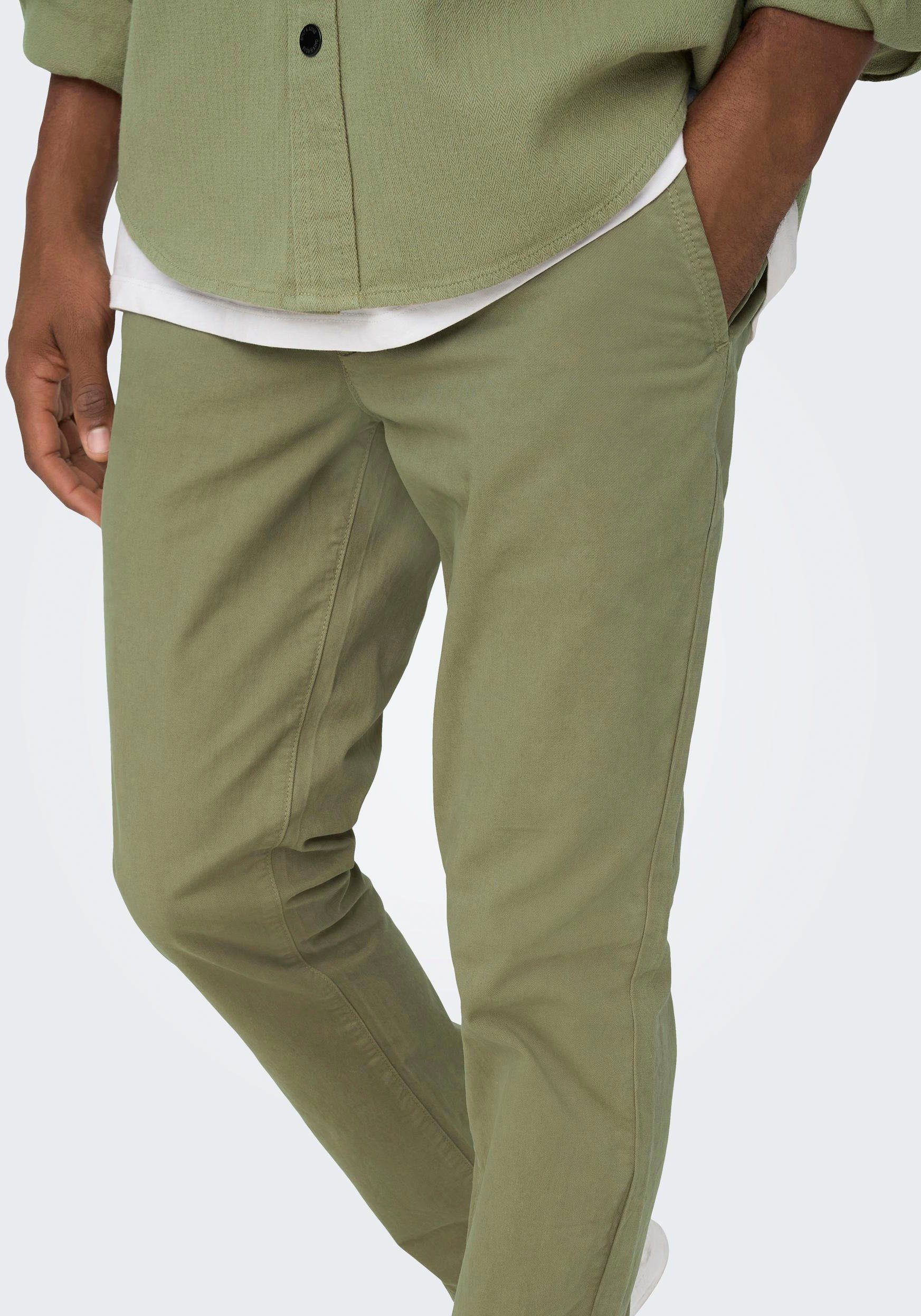 ONLY & SONS mermaid 4-Pocket-Style im Chinohose
