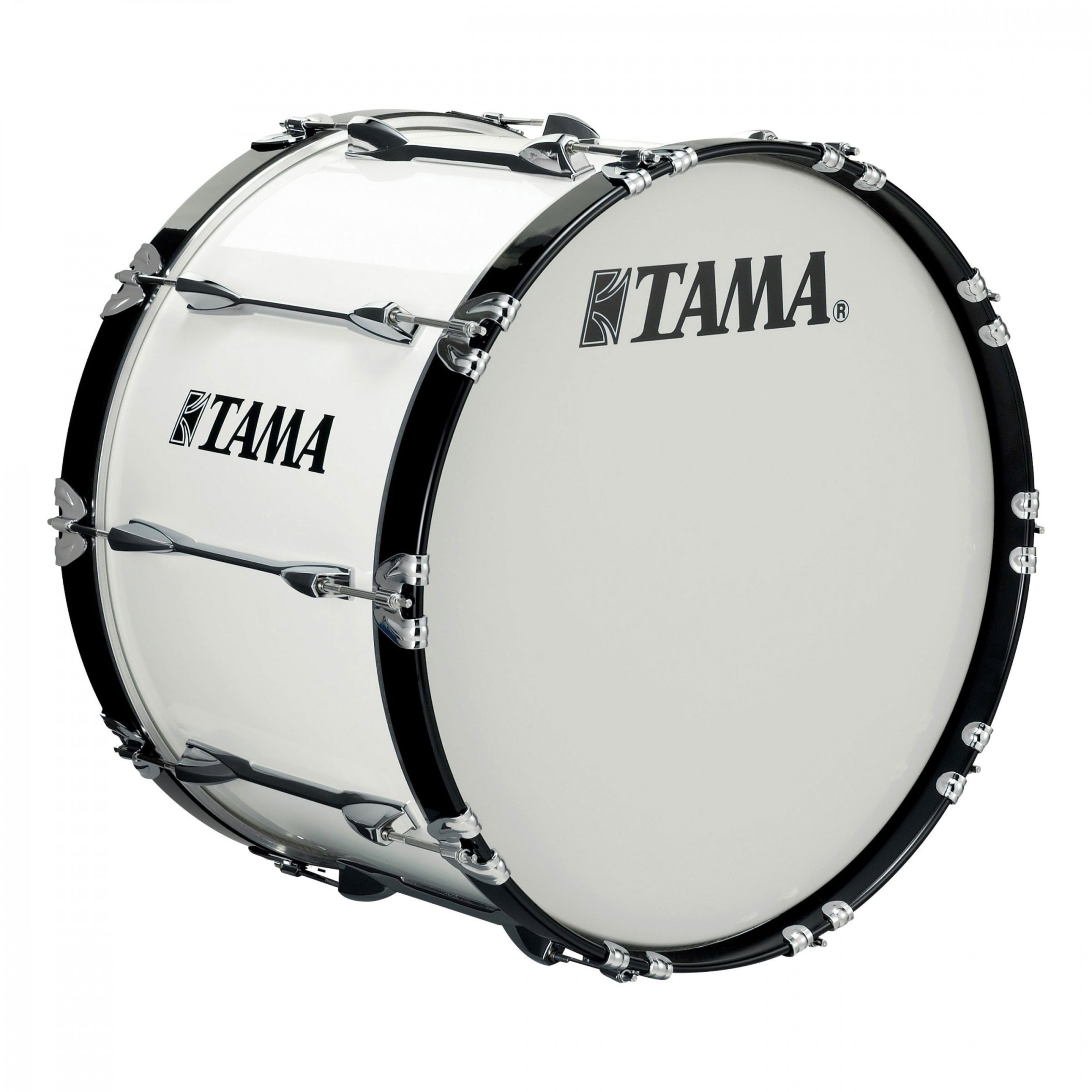Tama Bass Drum, Marching, Bass Drums, R2014BK-SGW Starlight Bass Drum 20"x14" Sugar White - Marching Bass