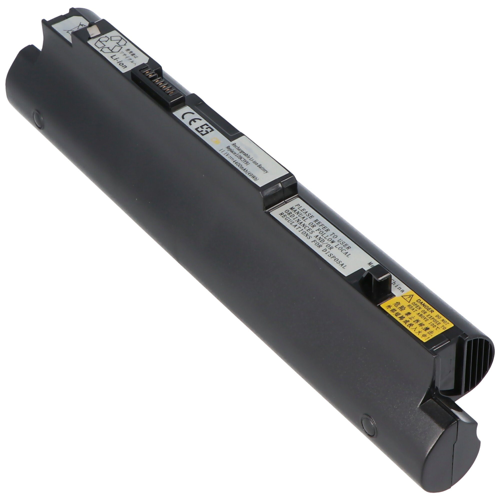 AccuCell Akku passend für IBM Lenovo Ideapad S10-2, Ersatz-Akku für L09C3B12, Akku 4400 mAh (11,1 V)