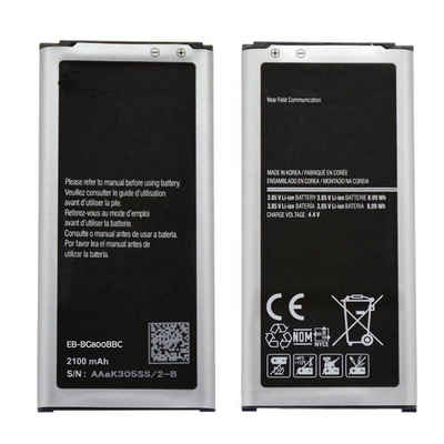 ZMC »Akku Für Samsung Galaxy S5 Mini G800F« Handy-Akku, Battery Batterie BG800BBC 2100mAh