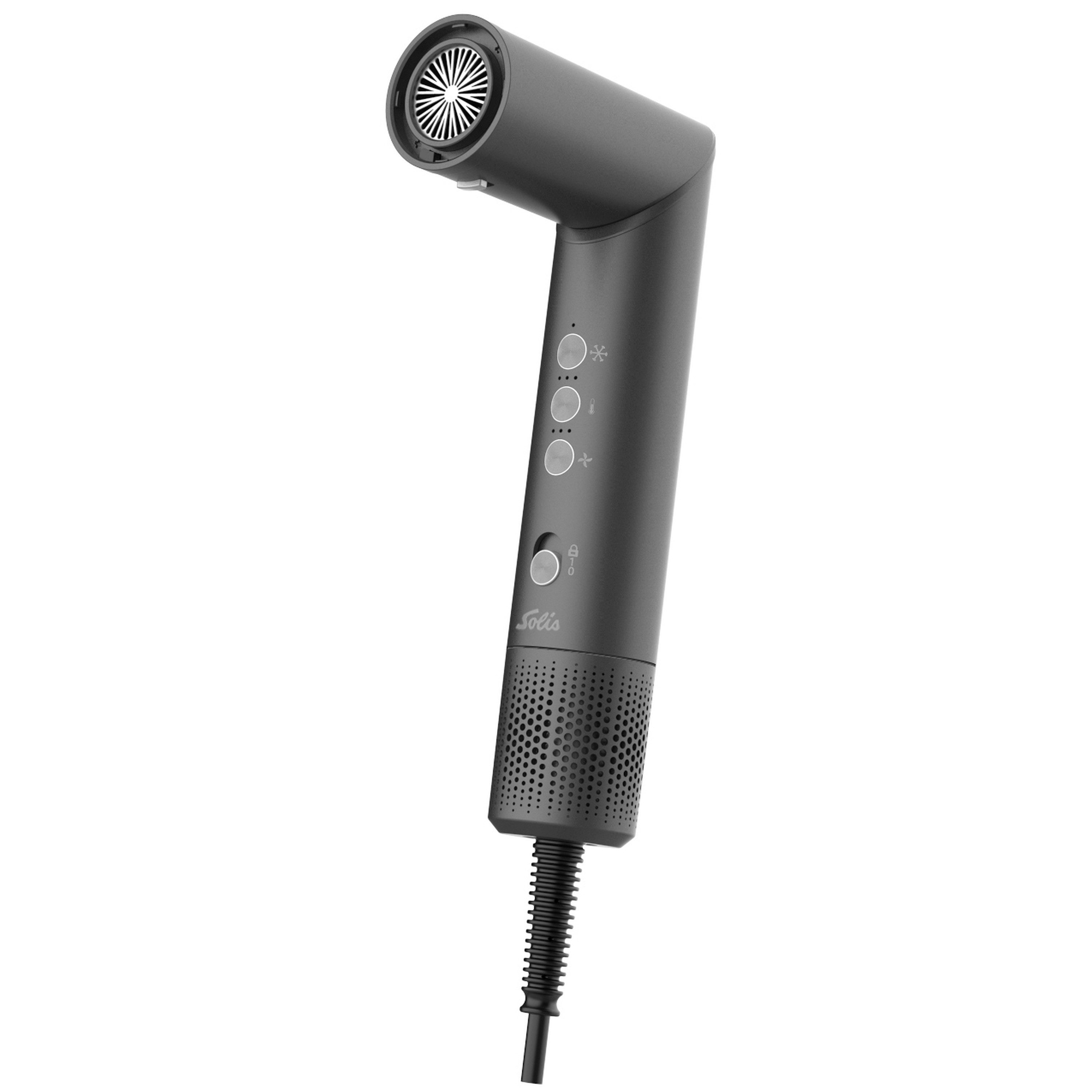SOLIS OF SWITZERLAND Multihaarstyler StyleVolution Multi, Typ 3210, Cool-Shot, faltbares Design, Reiseetui, 110 -240 Volt