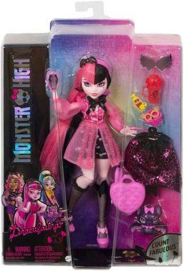 Mattel® Anziehpuppe Monster High, Draculaura mit Fledermaus