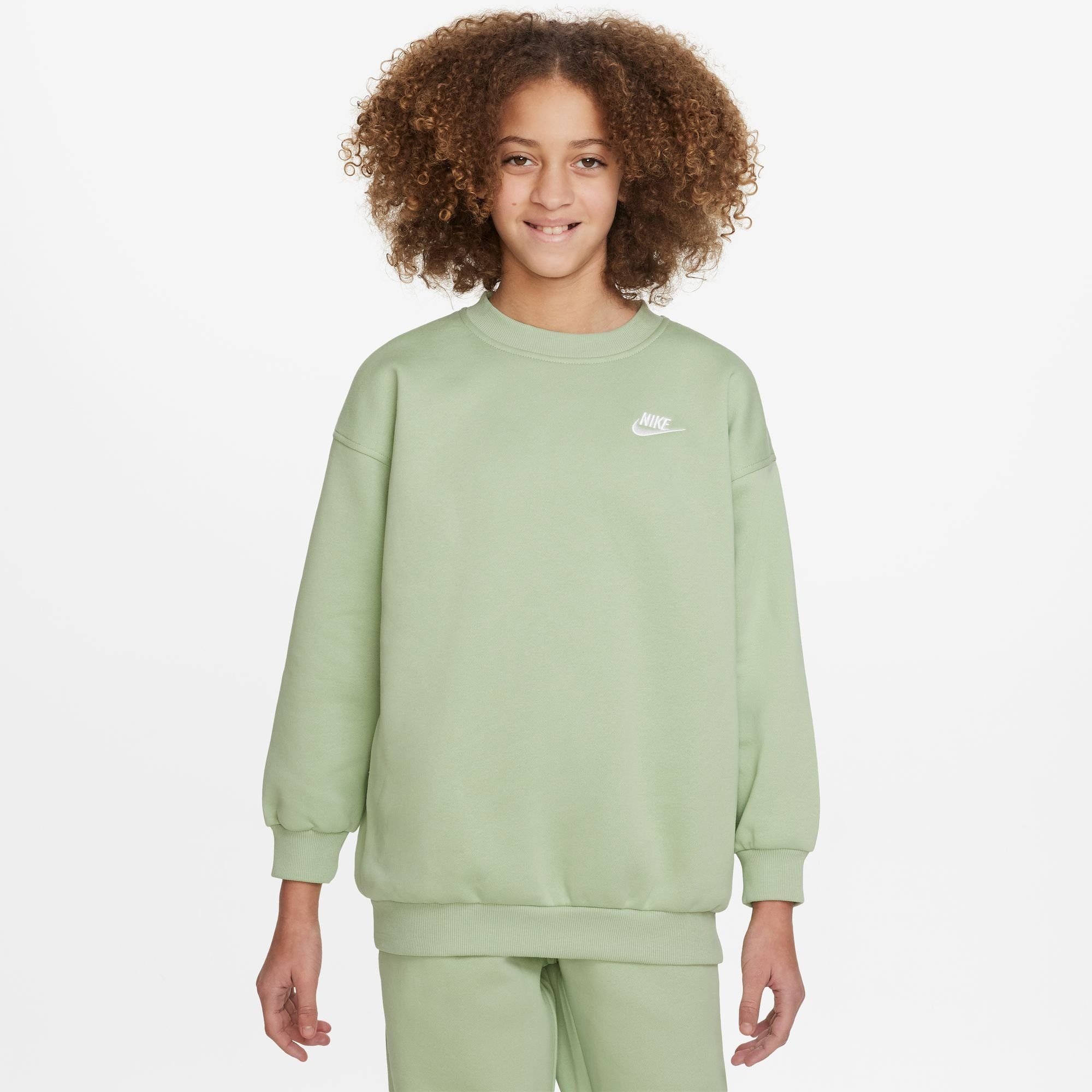 Nike Sportswear Sweatshirt CLUB FLEECE BIG KIDS' (GIRLS) OVERSIZED SWEATSHIRT