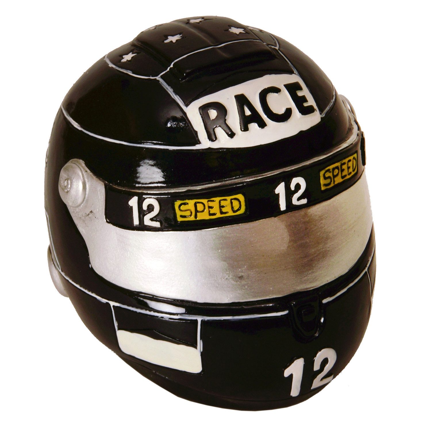 G. Wurm Spardose Motorradhelm Spardose in schwarz günstig online kaufen