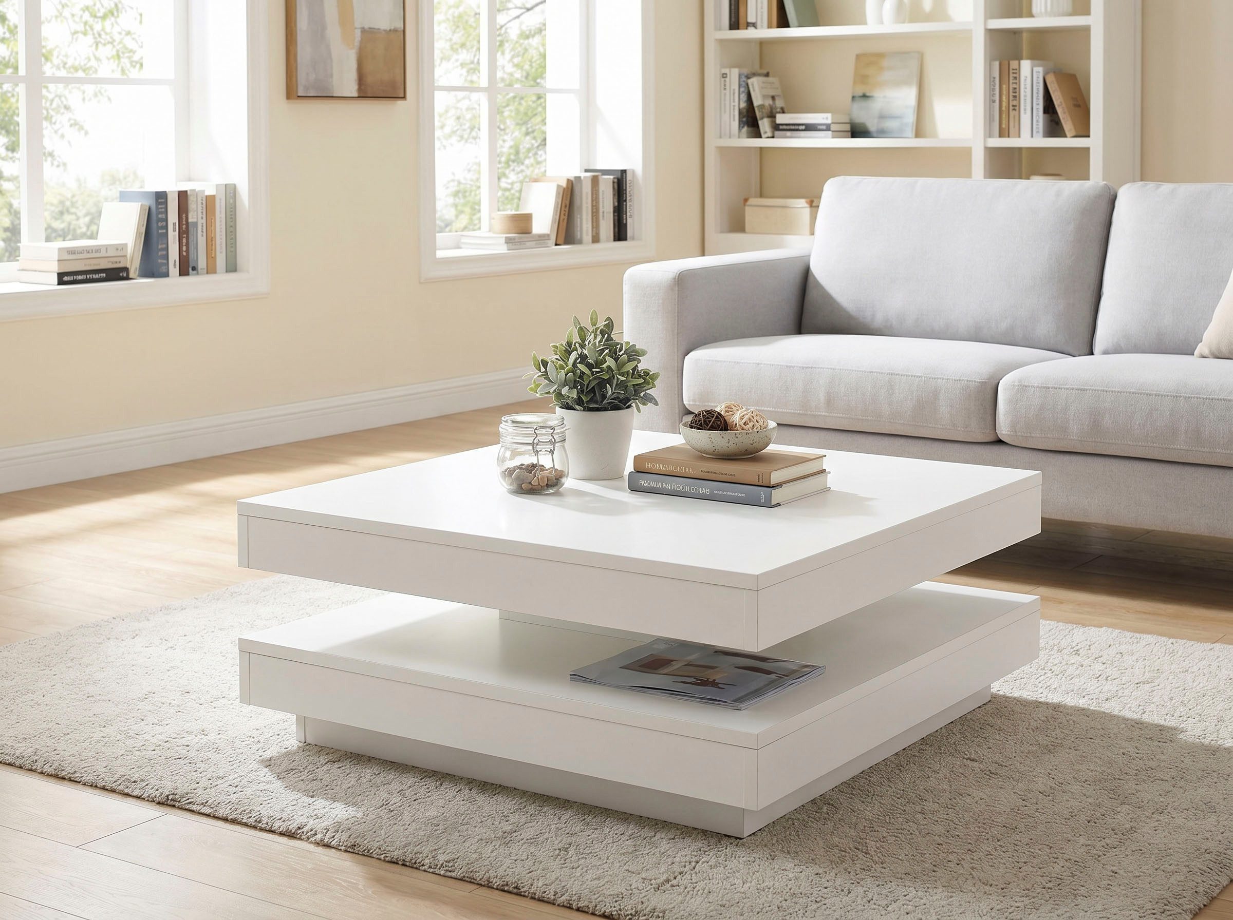 OTTO home Couchtisch BEN, mit drehbarer Platte
