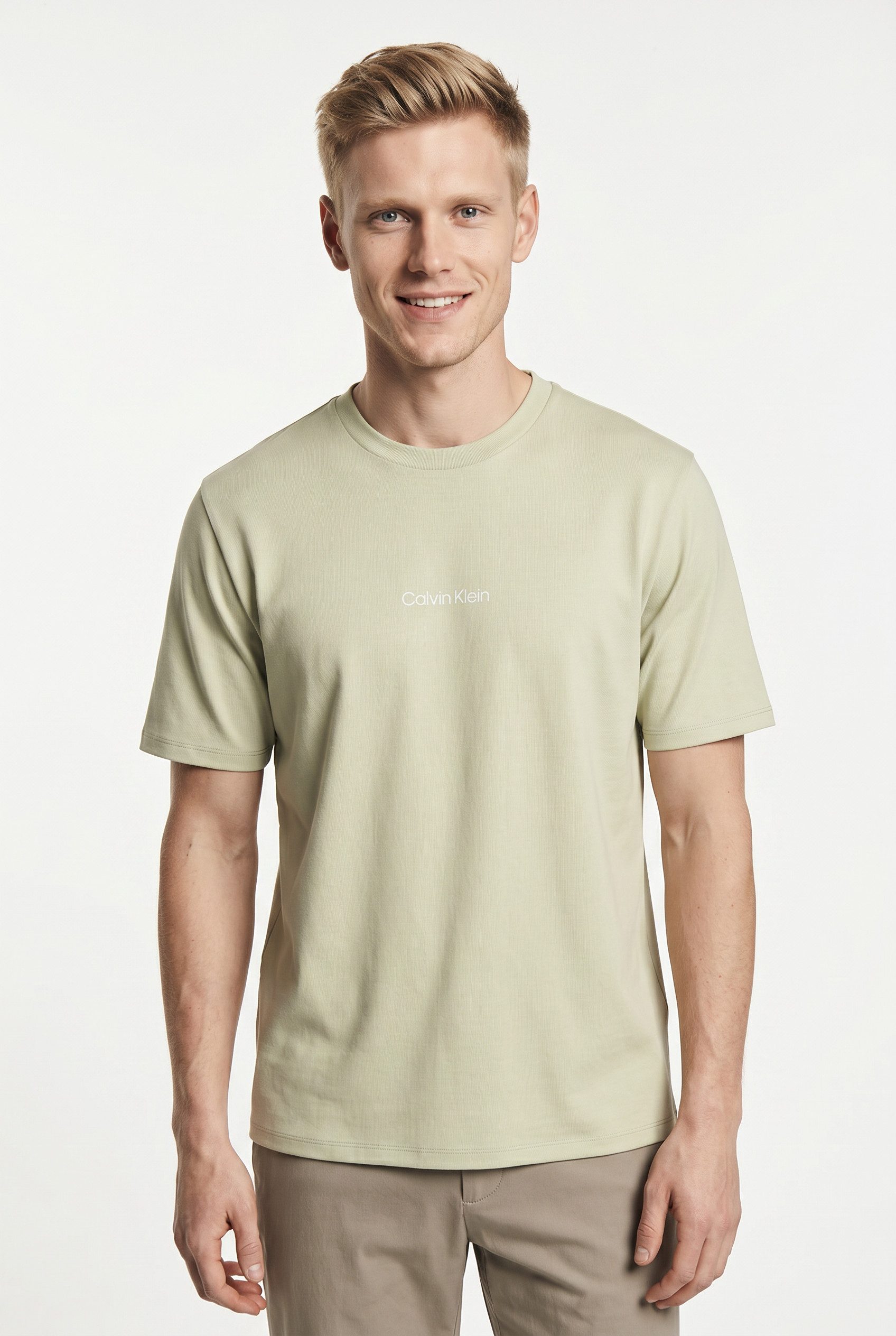 Calvin Klein Swimwear T-Shirt Regular fit mit Rundhalsausschnitt