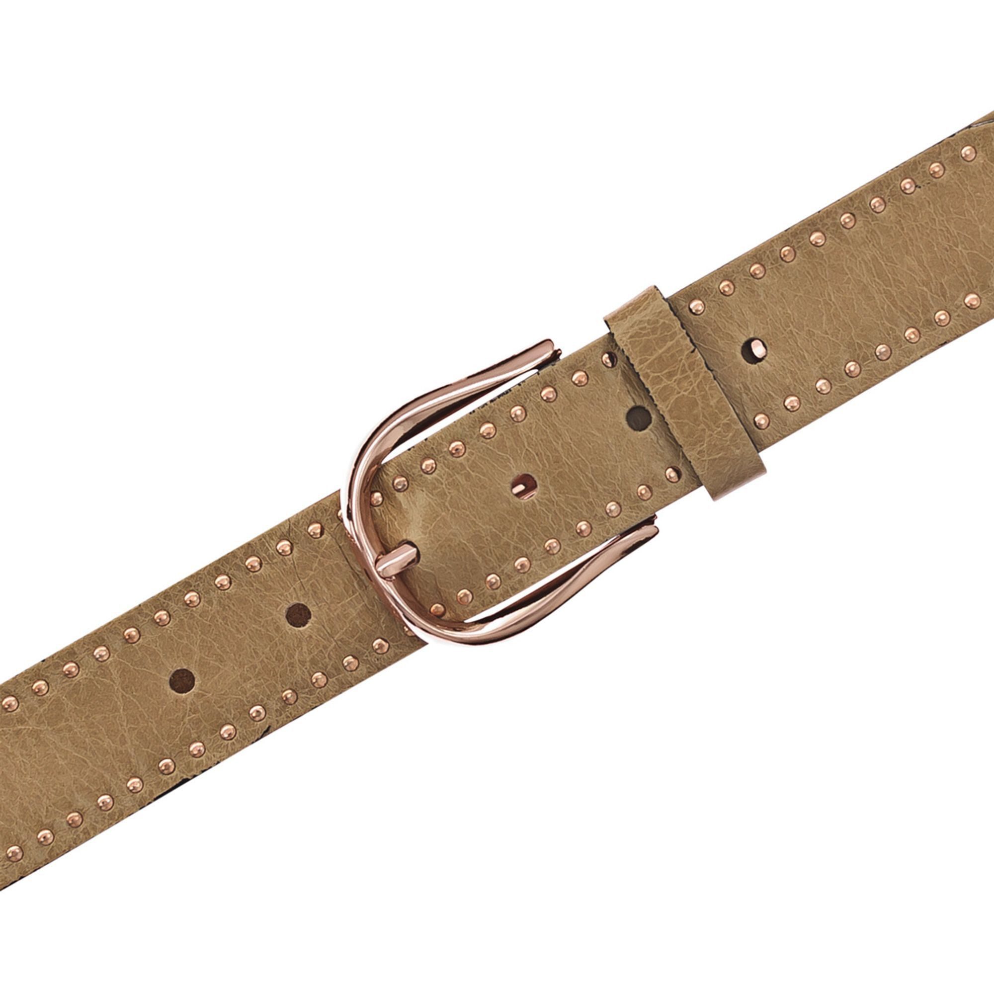 b.belt Ledergürtel Dornschließe