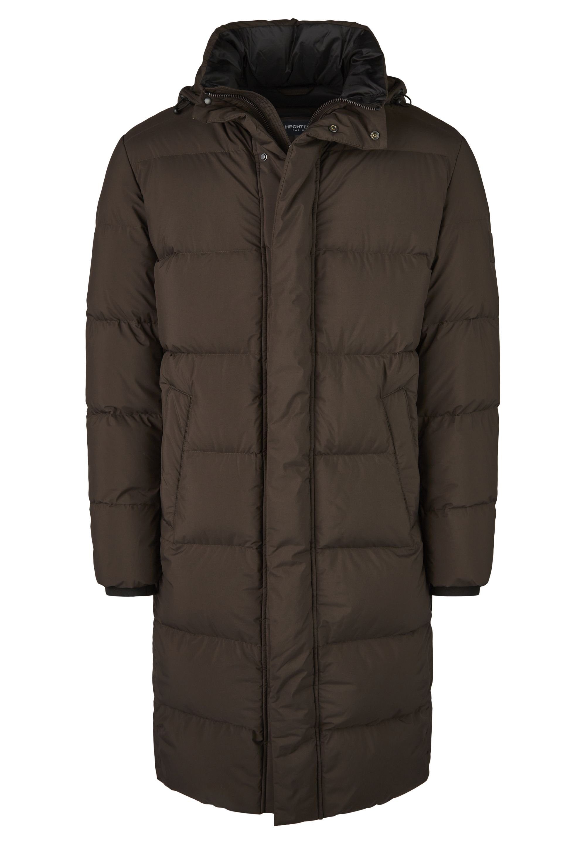 HECHTER PARIS Wintermantel mit Daunen/-Federfüllung blackbrown