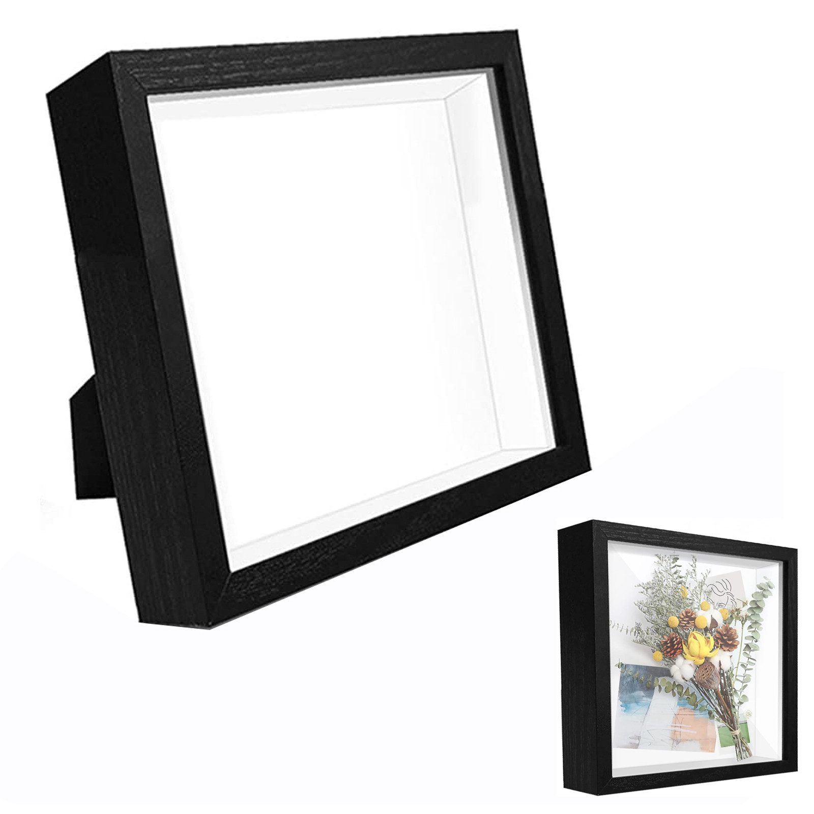 REDOM Bilderrahmen 3D Wandmontage Fotorahmen Kunstrahmen, (zum Befüllen Inn günstig online kaufen