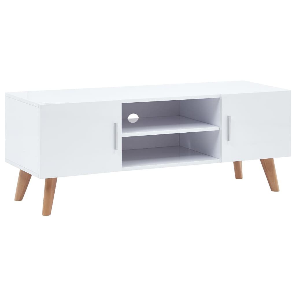 furnicato TV-Schrank Weiß 120×40×46 cm MDF