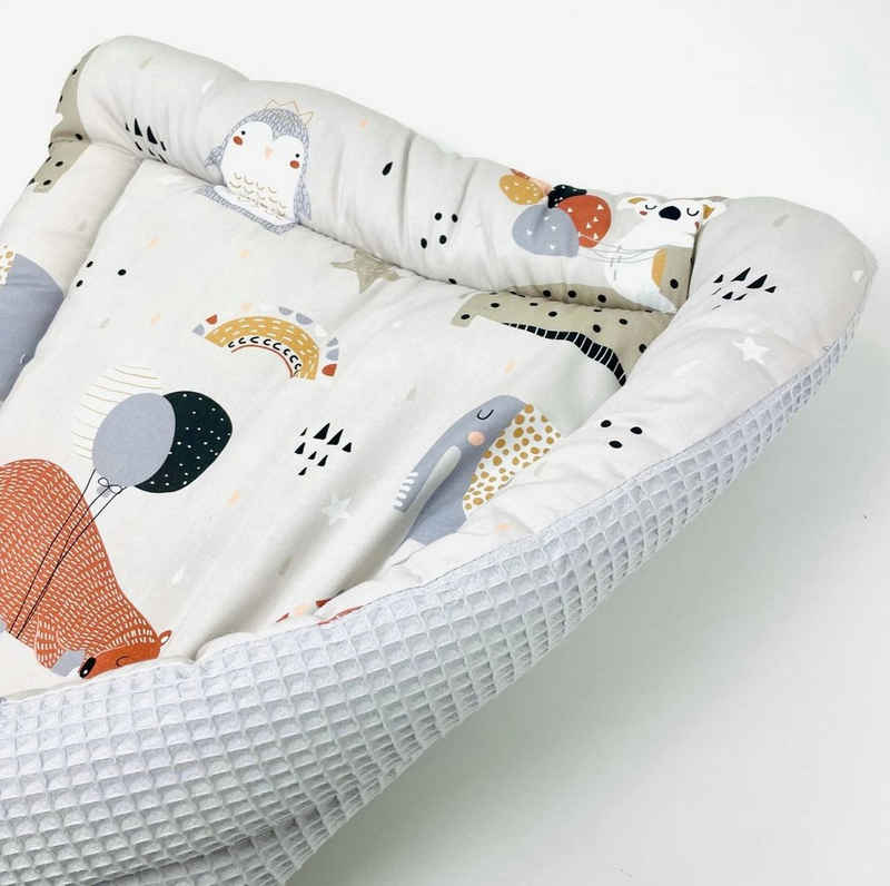 BABEES Wickelauflage »Wickelunterlage für Ikea 75x75 cm 70x50 cm 100% Baumwolle Mädchen Junge Baby Kinder zweiseitig«