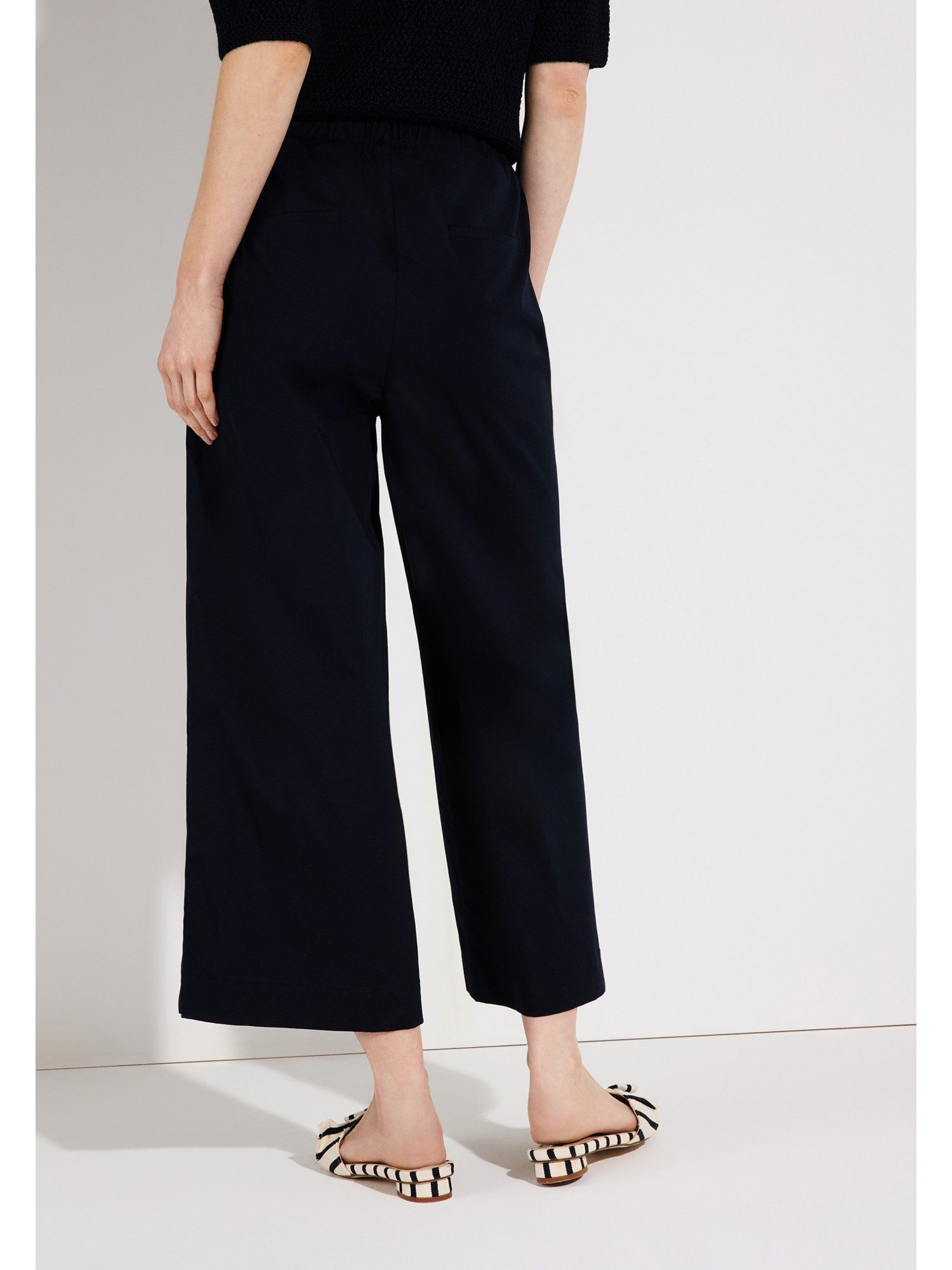 MORE&MORE Culotte lässige, weite, verkürzte Schlupfhose