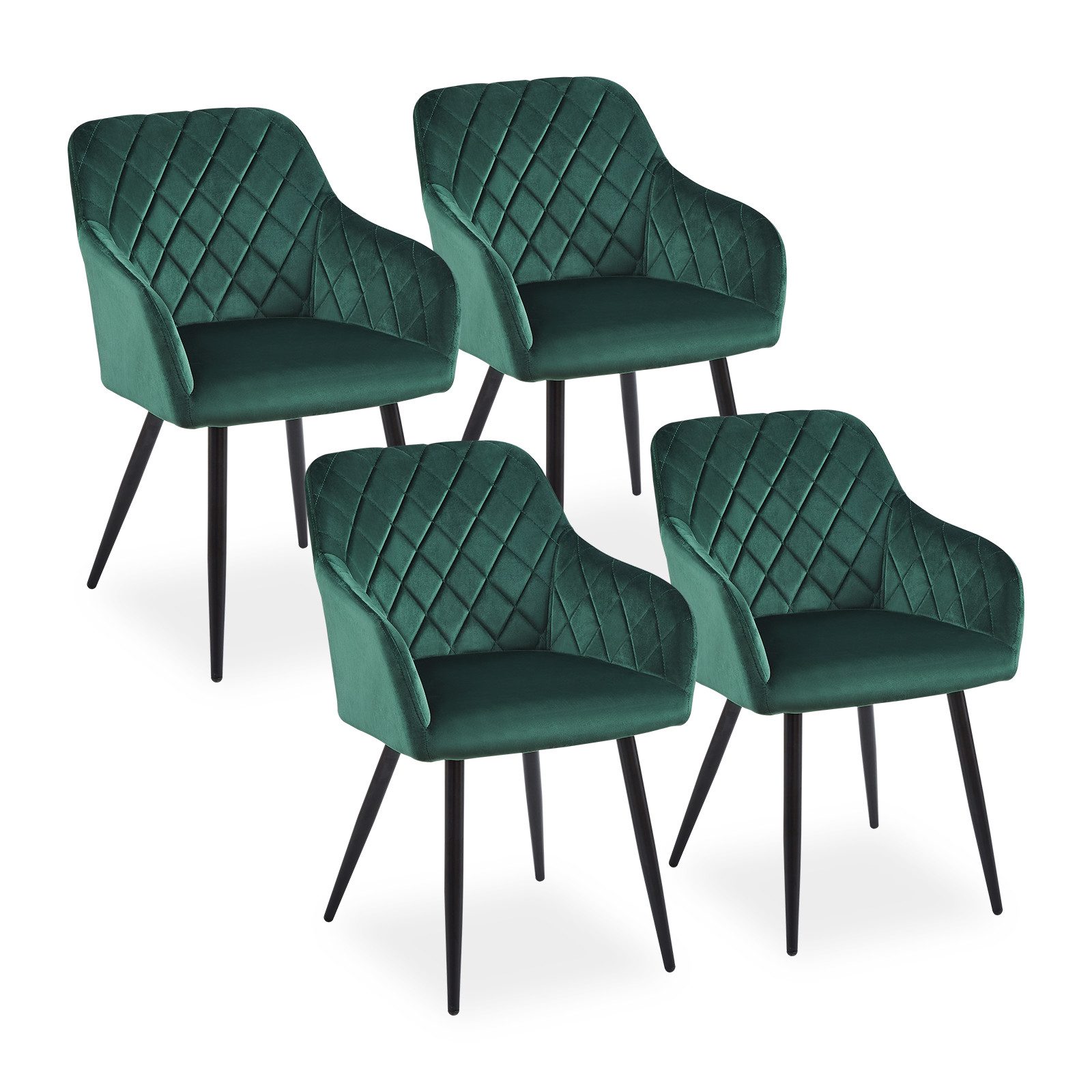 Ofcasa Esszimmerstuhl Gepolsterter Küchenstühle (4er Set), günstig online kaufen