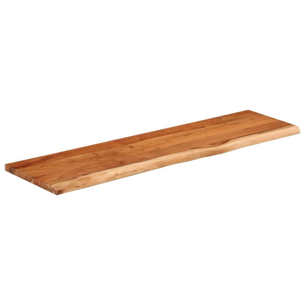 vidaXL Wandregal 100 x 30 x 38 cm Wandregal 100x30x3,8 cm Rechteckig Massivholz Akazie
