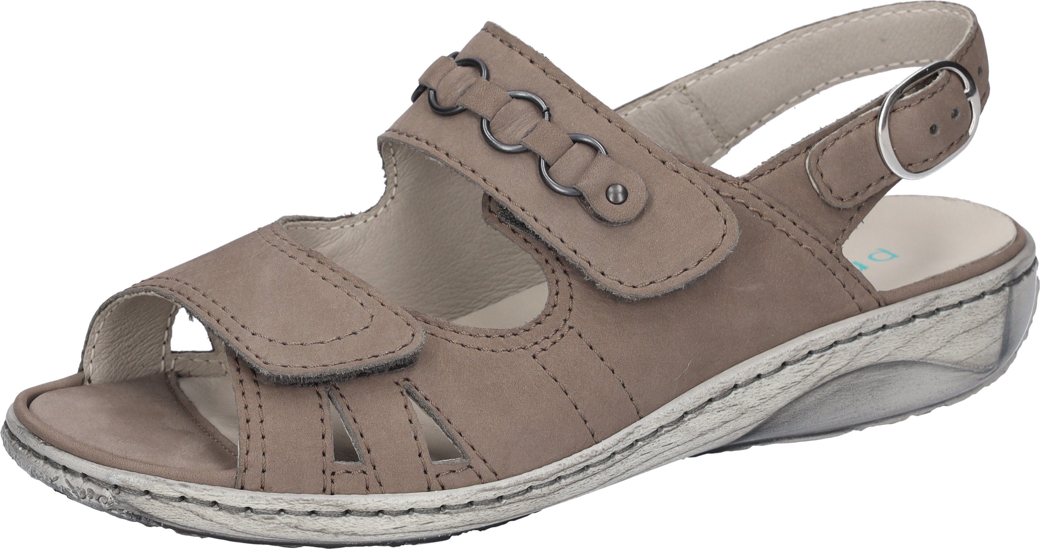 Waldläufer GARDA Riemchensandale, Sommerschuh, Sandalette, Keilabsatz, günstig online kaufen