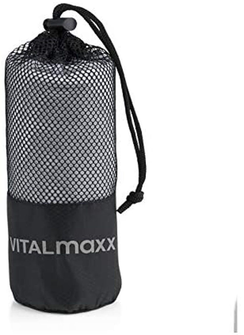 VITALmaxx Sporthandtuch Mikrofaser Handtuch 130 x 80 cm, Mikrofaser (mit  Mash-Bag, 1-St), kompakt, reißfest, besonders saugfähige, für Sport Fitness  Reise Backpacking, Inklusive Mesh-Bag zum Transportieren und Aufbewahren